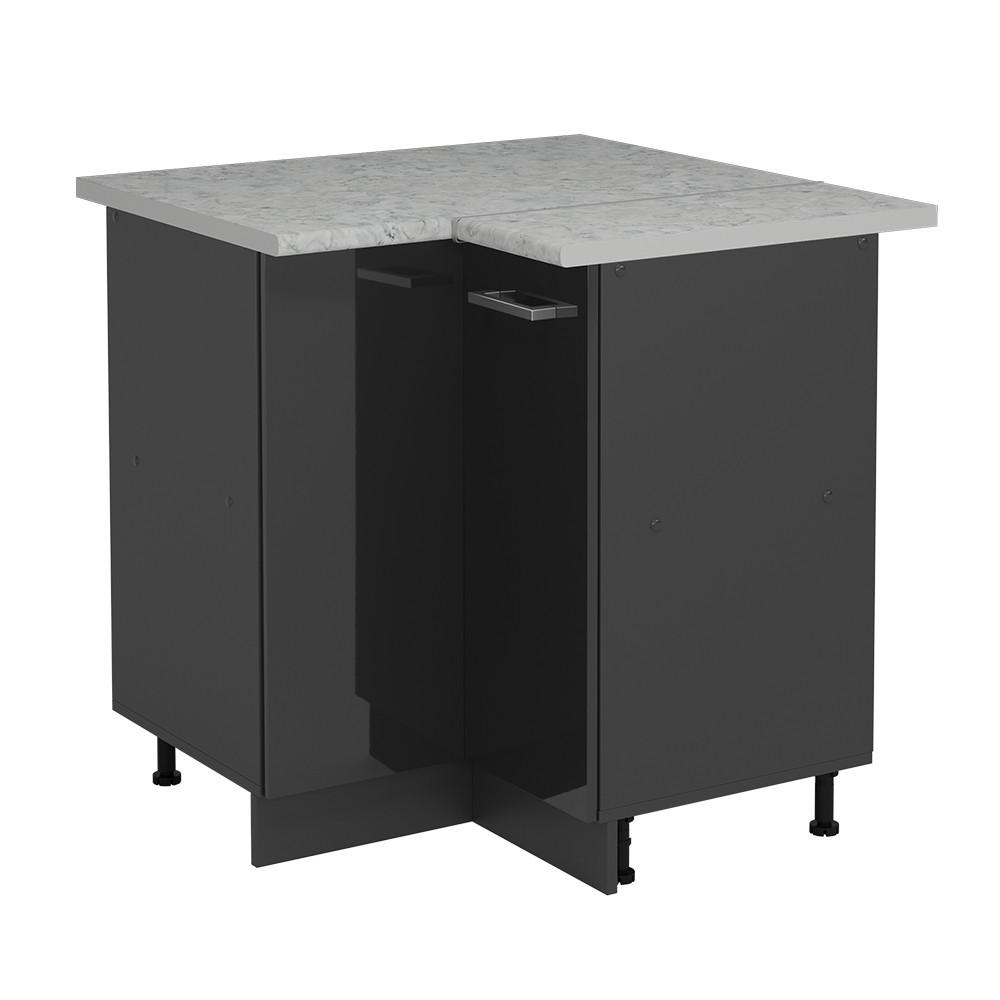 H&Ouml;RNUNDERSK&Aring;P R-Line Antracit h&ouml;gblank 75.6 cm AP marmor Antracit, Antracit 81.6/75.6/60 cm