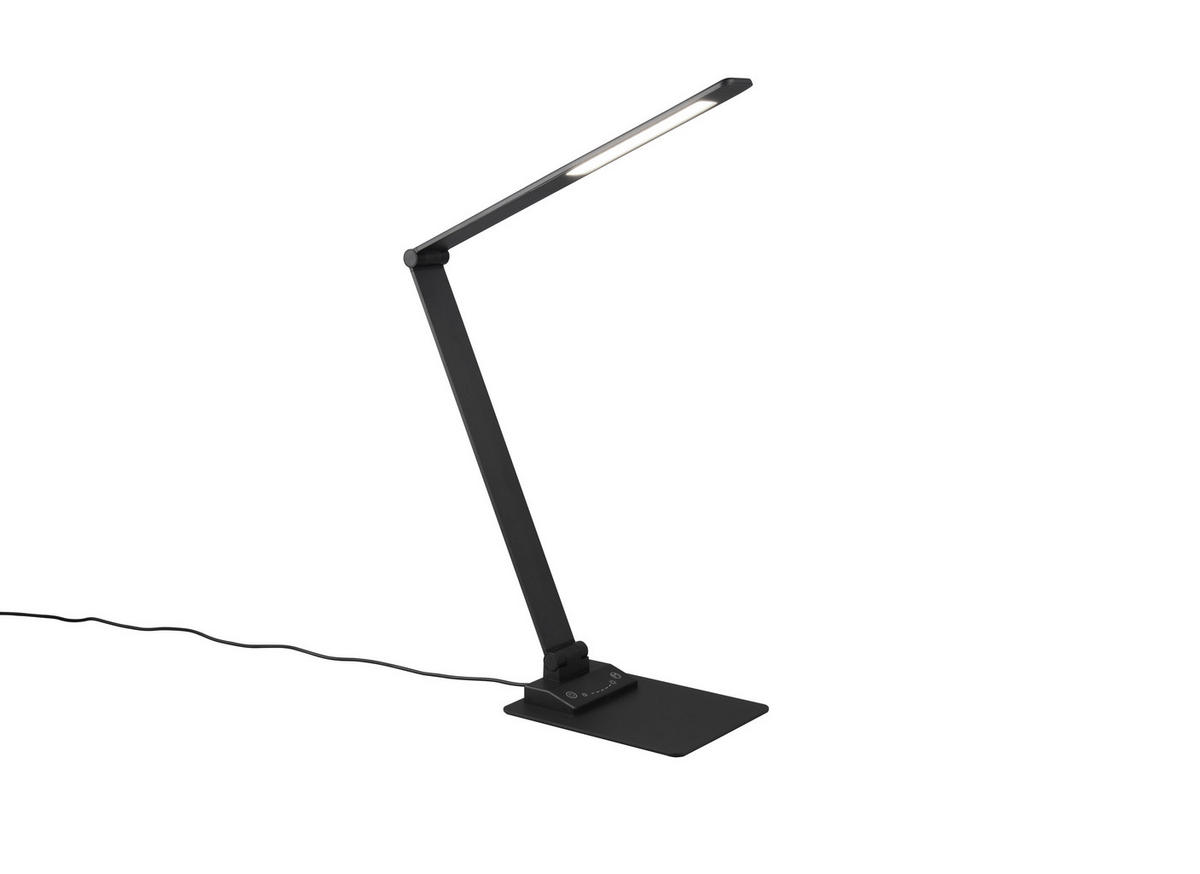 TISCHLAMPE TRAVIS - Schwarz - 0/0/71.9 cm - Schwarz, Metall (15.5/15.5/71.9cm) - Trio Leuchten