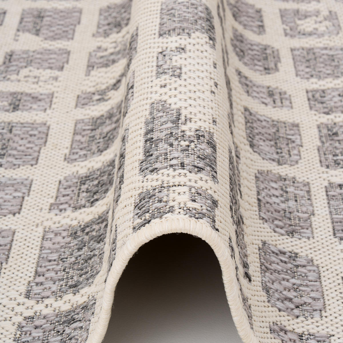 IN- UND OUTDOOR TEPPICH CARPETTO - Grau, Textil (200/285cm) - Pergamon