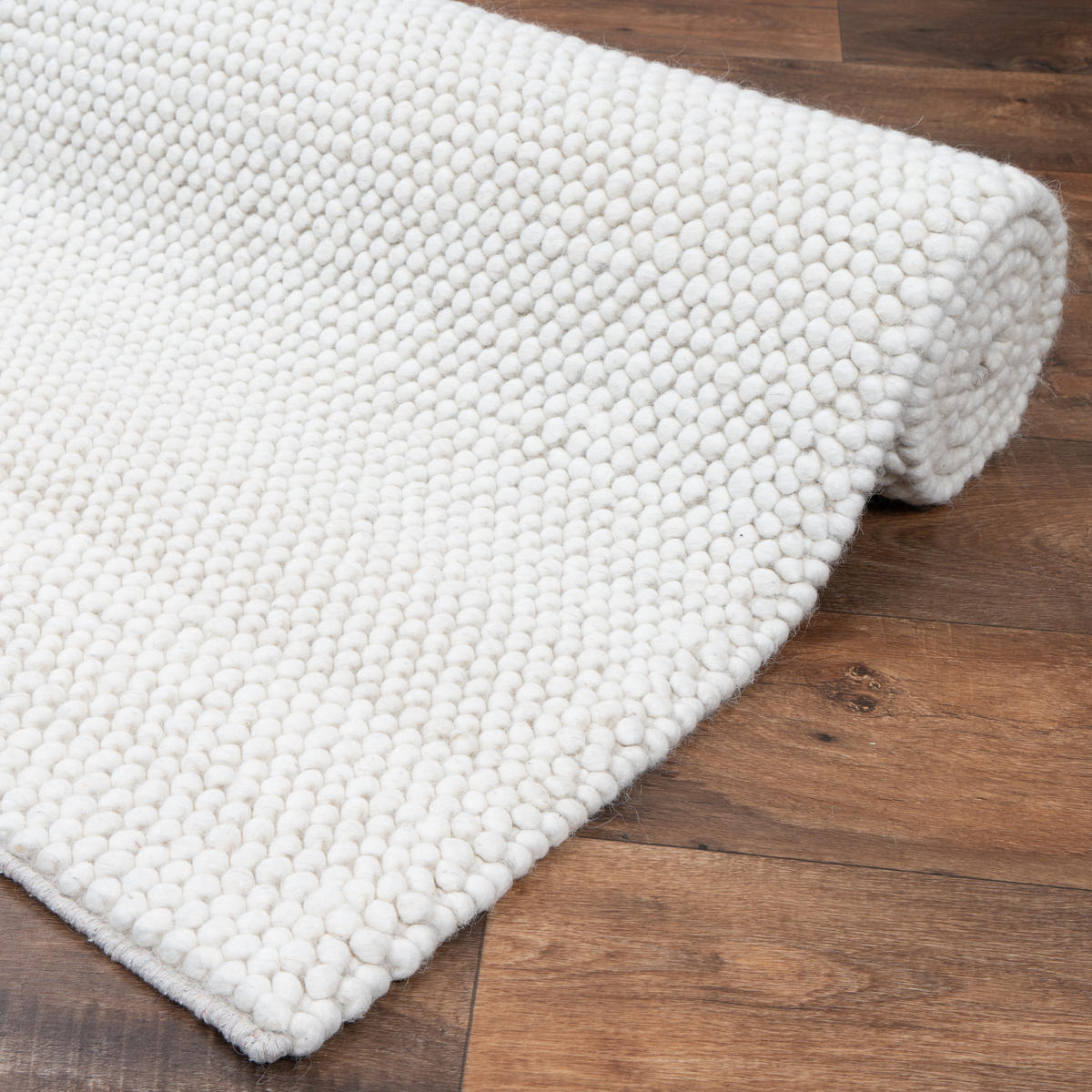 WOLLTEPPICH WOOLY 200/290 Ivory - Creme, Naturmaterialien (200/290cm) - Consilio Concept