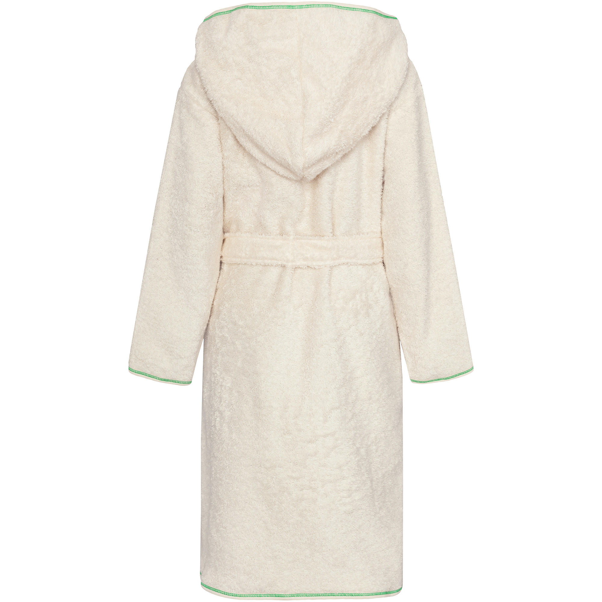 KINDERBADEMÄNTEL KINDER DIE KLEINE RAUPE NIMMERSATT WEISS - Weiß, Textil (116null) - Smithy