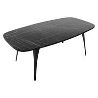 COUCHTISCH Fabiola - Schwarz, Holzwerkstoff/Metall (60/120/45cm) - MIRJAN24