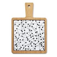 SERVIERBRETT Modern Kitchen Braun 25/17/1.5 cm Holz - Braun, Holz (17/1.5/25cm) - Mondex
