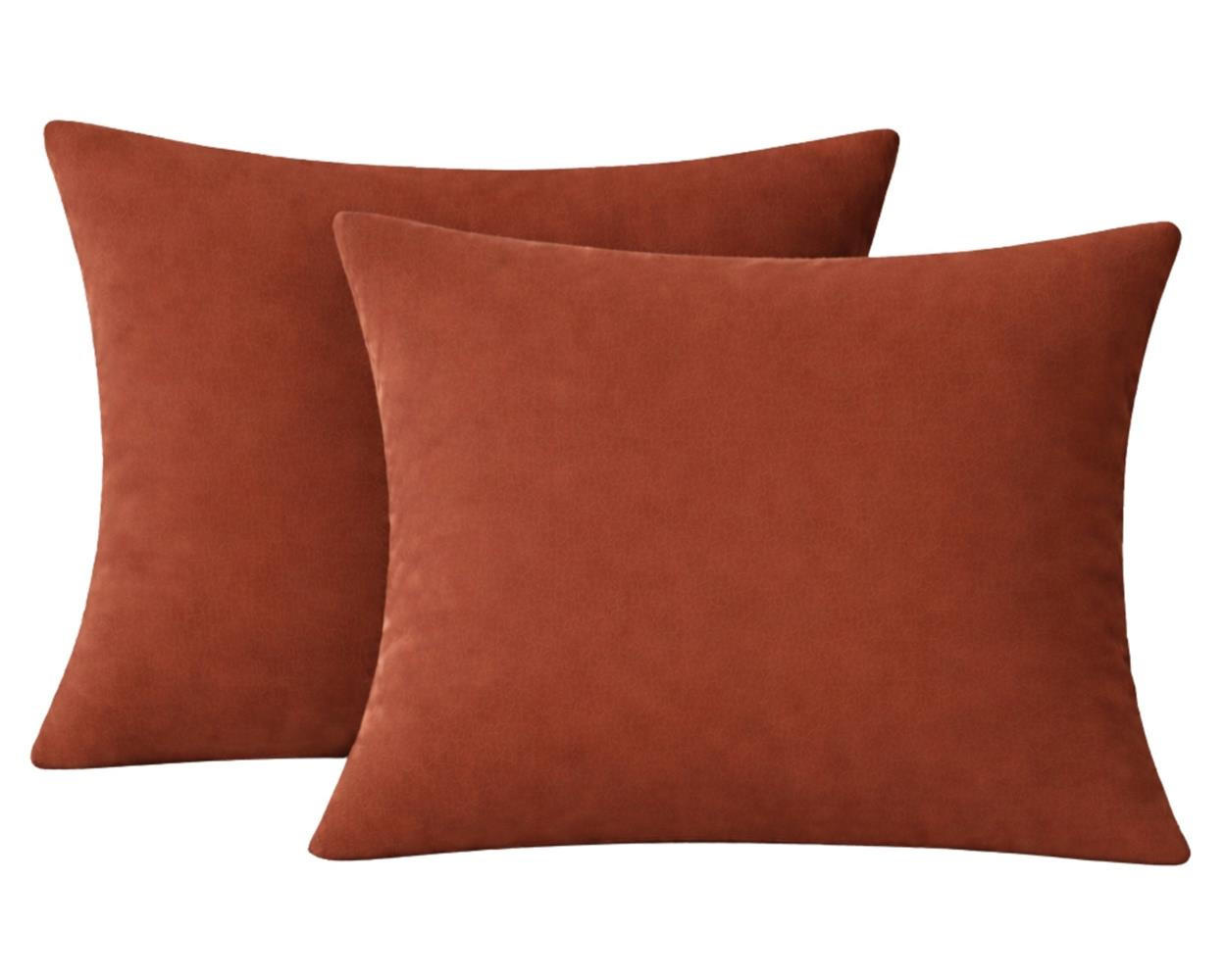 KISSENBEZUG Stone Washed 40x80 cm aus 100% Baumwolle, Renforce Kissenhülle 40 x 80 im 2er Set - Rot - Rot, Textil (80/40cm) - Carpe Sonno