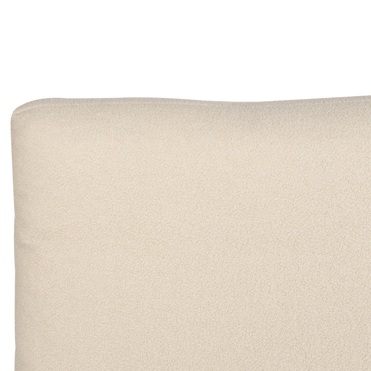 POLSTERBETT 140/200cm Helles Beige Melle - Beige, Textil (140/200cm) - Beliani