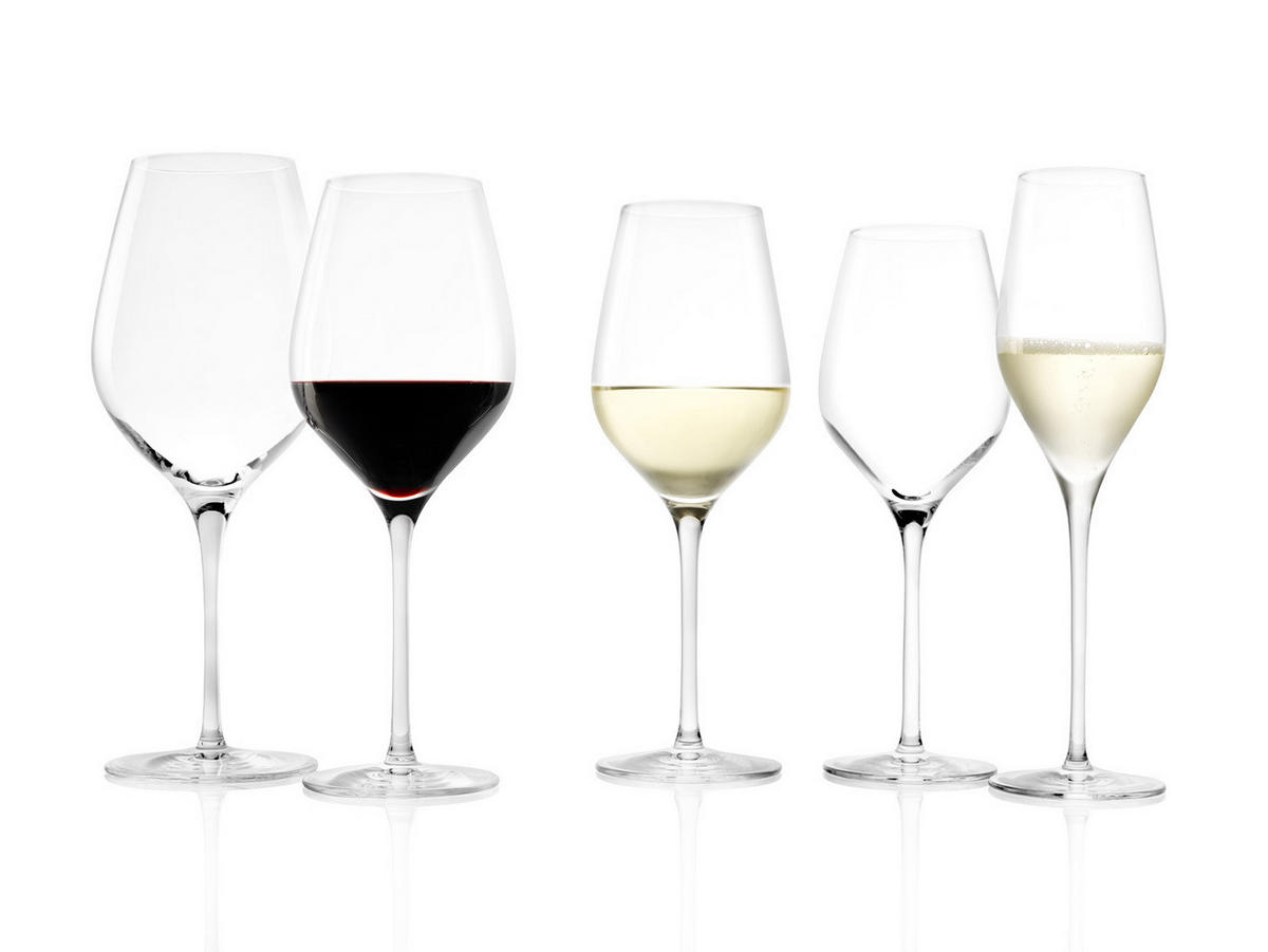CHAMPAGNERKELCHE Exquisit Royal transparent 265 ml 6er Set - Transparent, Glas (0.265L) - Stölzle Lausitz