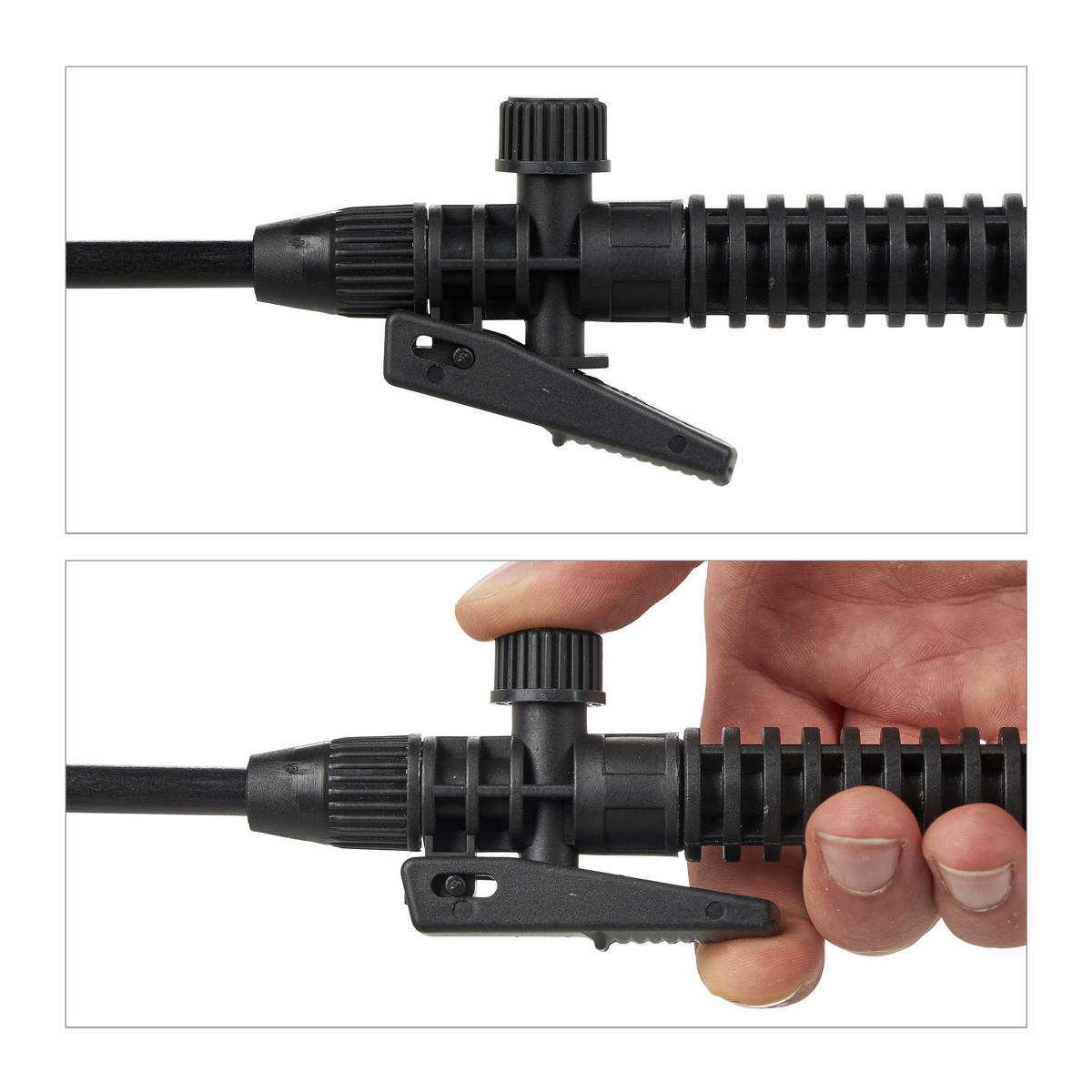 DRUCKSPRÜHER - Weiß, Kunststoff (28/58/18cm) - Relaxdays