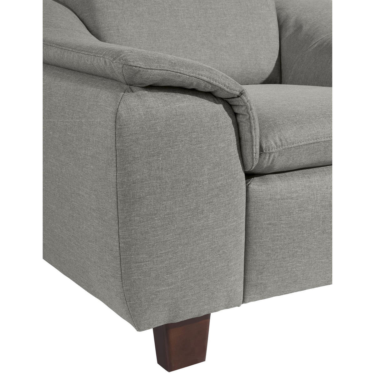 POLSTERSESSEL Kaylil Flachgewebe hellgrau - Hellgrau, Kunststoff (87/82/100cm) - 58aufmkessel