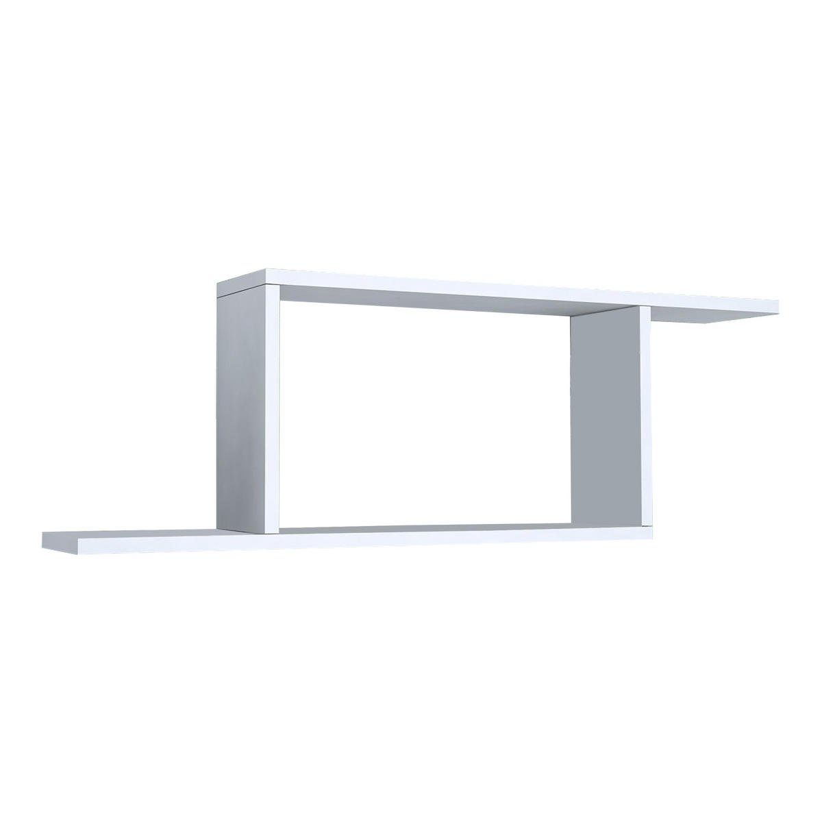 WANDREGAL Hagfors - Weiß, Holzwerkstoff (70/30/15cm) - [en.casa]