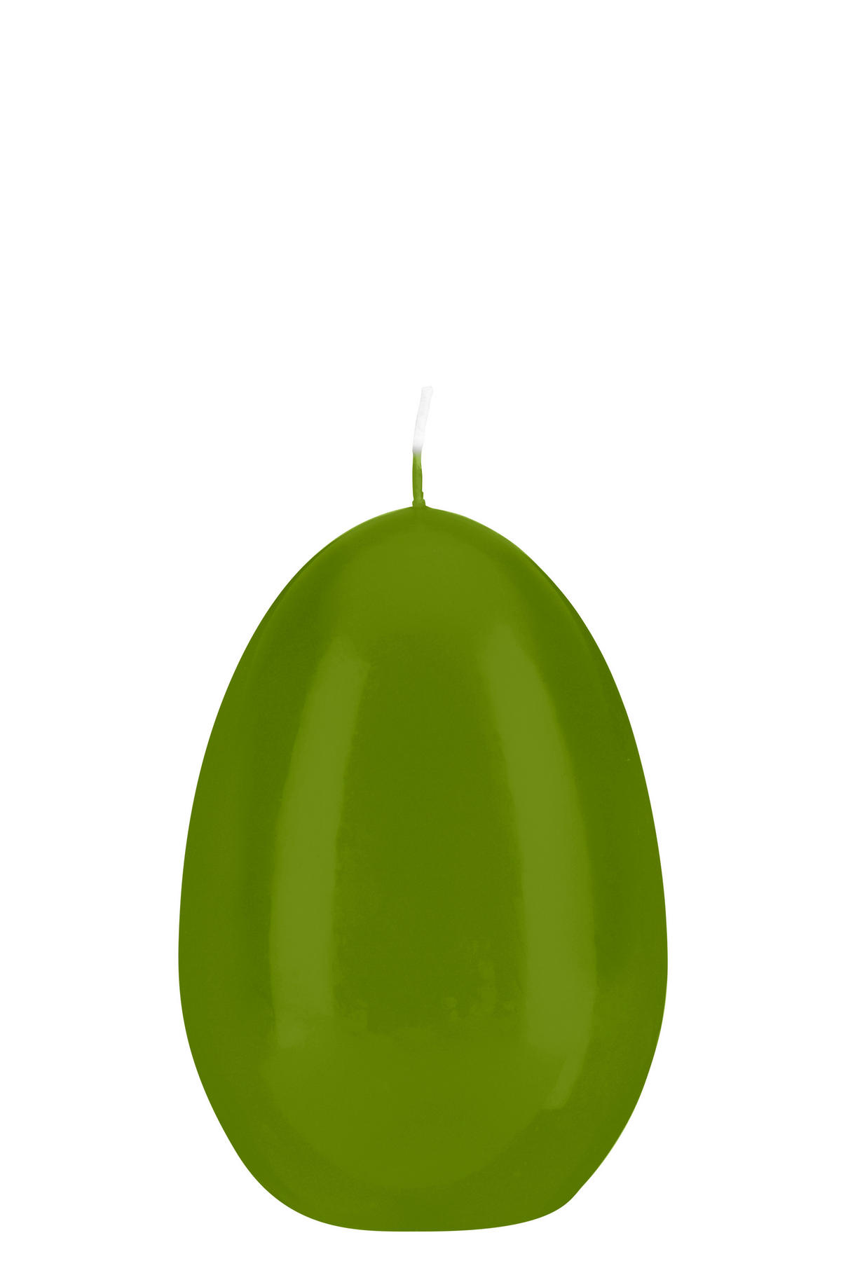 EIKERZEN Klarlack Limonegrün 120 x Ø 80 mm, 6 Stück - Grün, Paraffin (8/12/12cm) - Kopschitz Kerzen