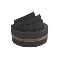 SICHTSCHUTZSTREIFEN Premium Akzentstreifen Set Drittel Anthrazit 2,55m - Anthrazit, Kunststoff (255/6.3cm) - ZAUN|ZU