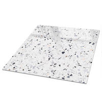 TISCHPLATTE 50x50 cm – Cremefarbenes Mosaik - Gelb, Glas (0.4/50/50cm) - Wallfluent
