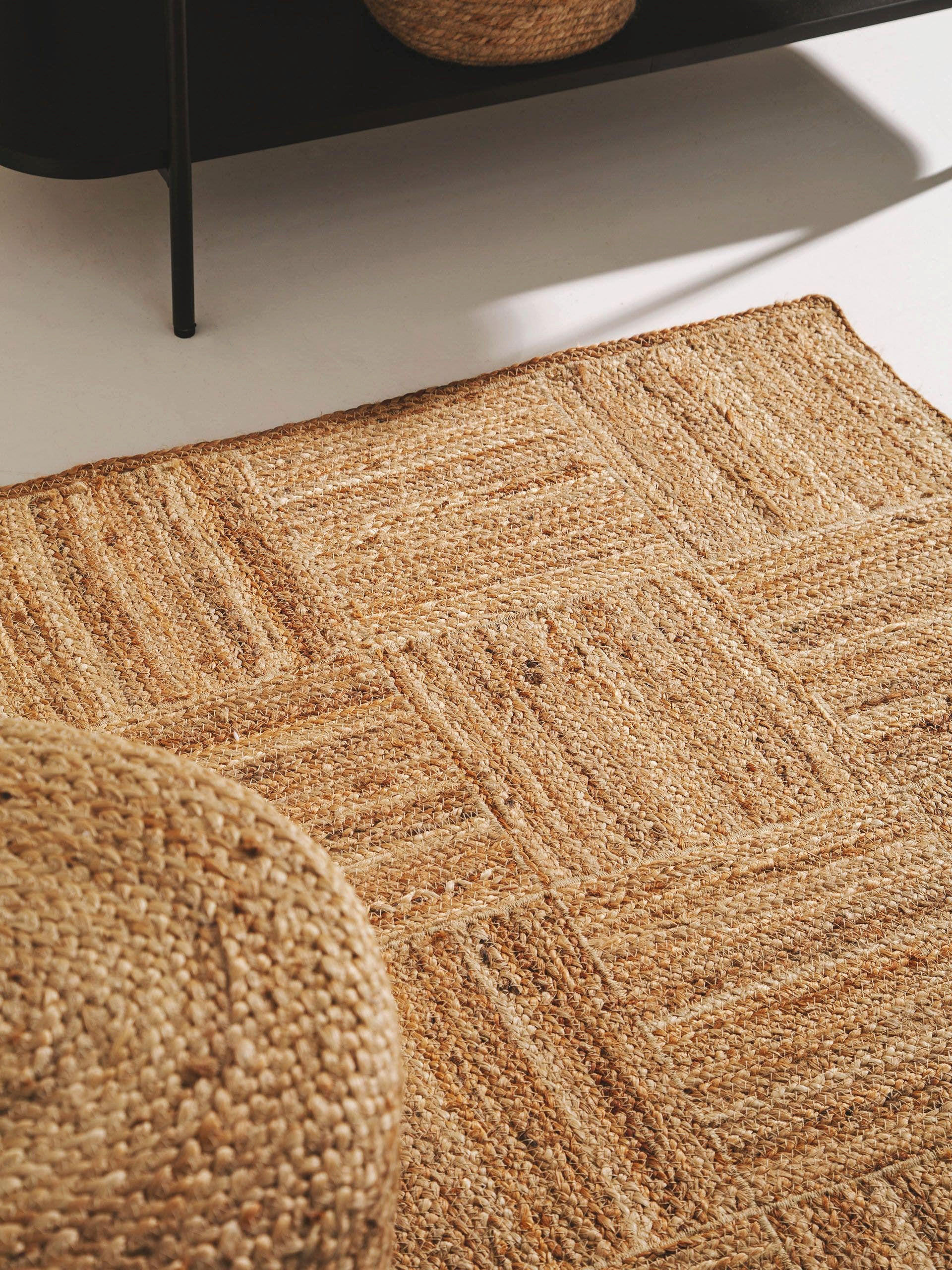 Thumbnail - benuta Pure Juteläufer, Hellbraun, Textil, Rechteckig, 80x250 cm, Gots, für Fußbodenheizung geeignet, Teppiche & Böden, ...