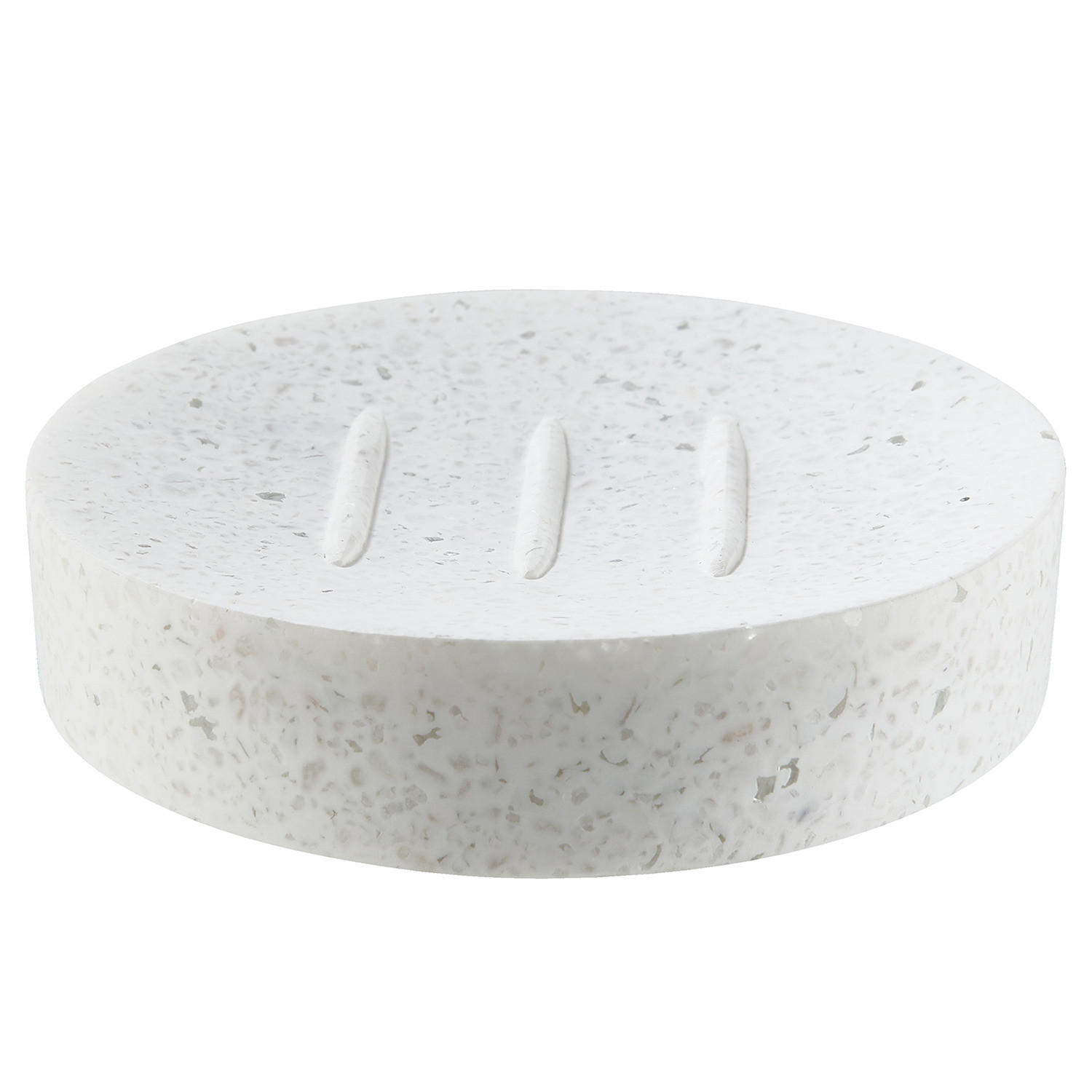 SEIFENSCHALE Samos - Weiß, Stein (11/2.5/11cm) - Butlers