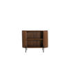 SCHRANK Dumosi Braun 100/40/80 cm - Braun, Holz (100/80/40cm) - Light & Living