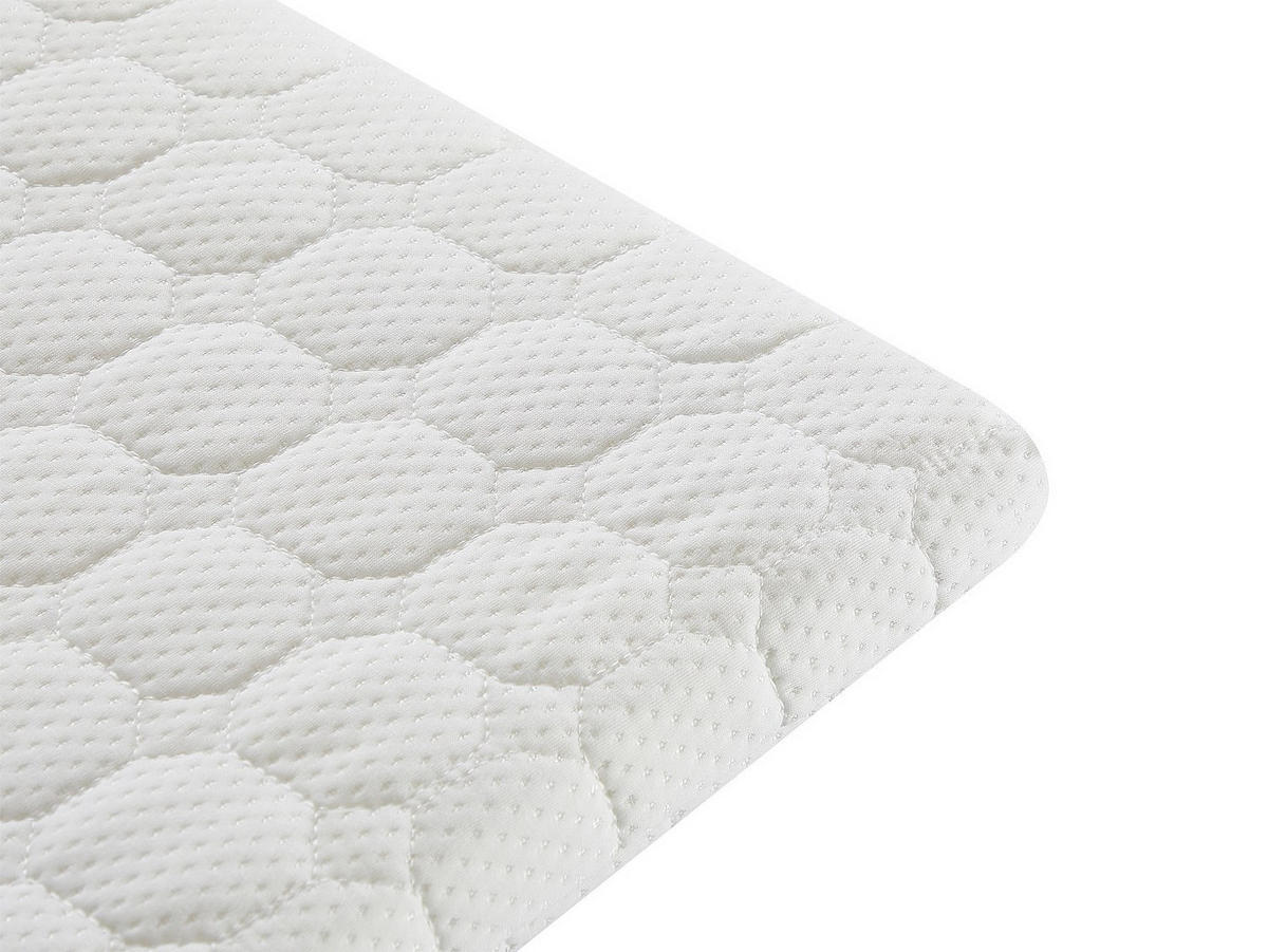 TOPPER - 1 Person - stoff - weiß Rama - Weiß, Textil (80/200cm) - Vente-Unique