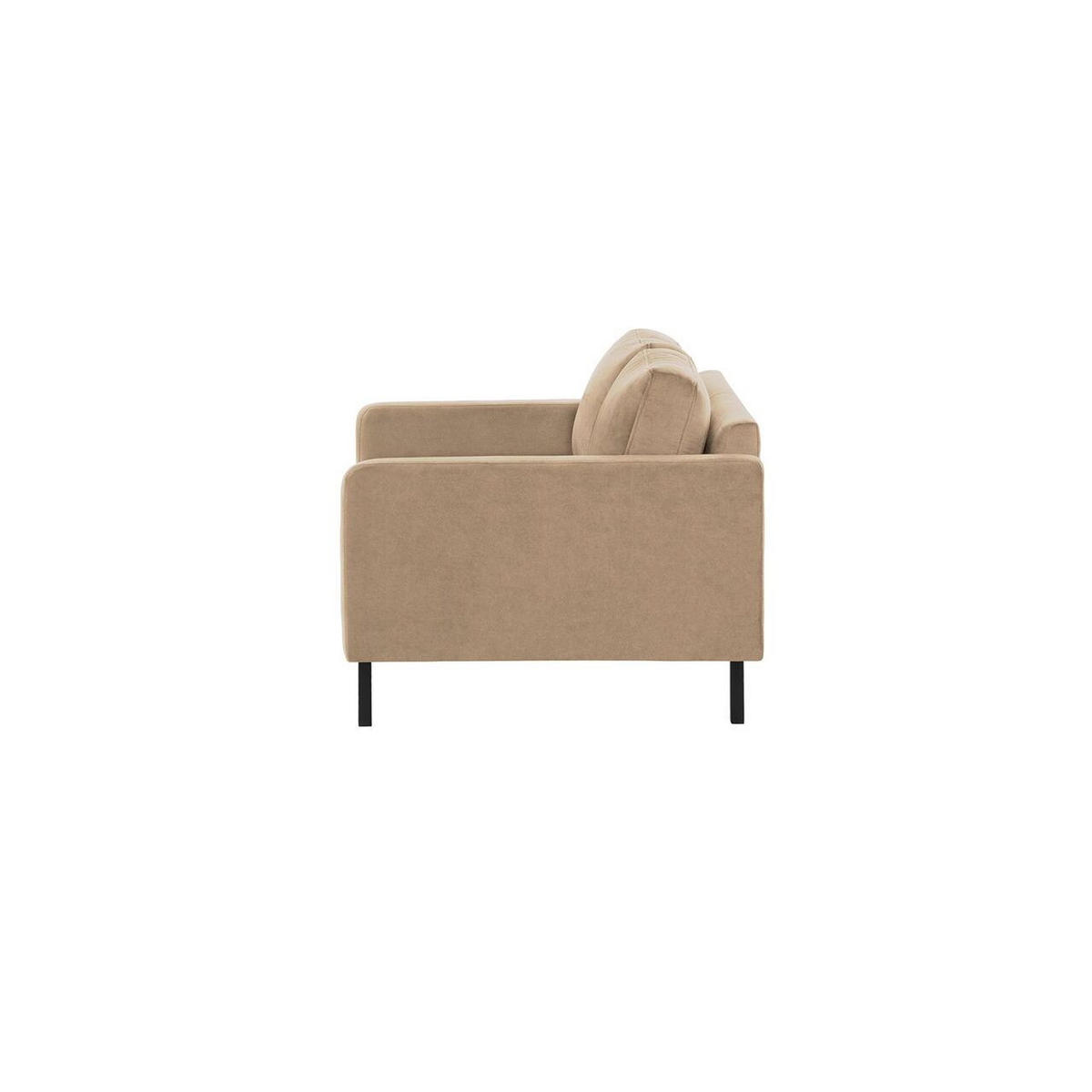 ZWEISITZER-SOFA Lioni-Kronos 35 - Creme, Holz/Textil (143/84/94cm)