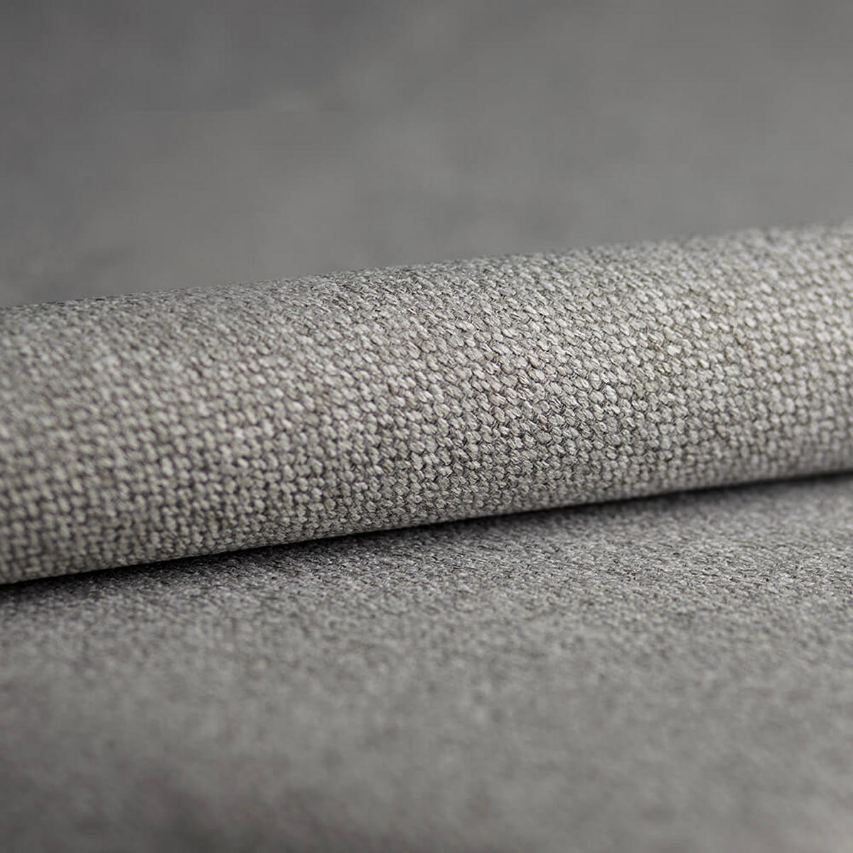 BOXBETT Theo 120/200 cm Graubeige im Megan Stoff - Schwarz/Grau, Holz/Holzwerkstoff (120/200cm) - AltaBeds