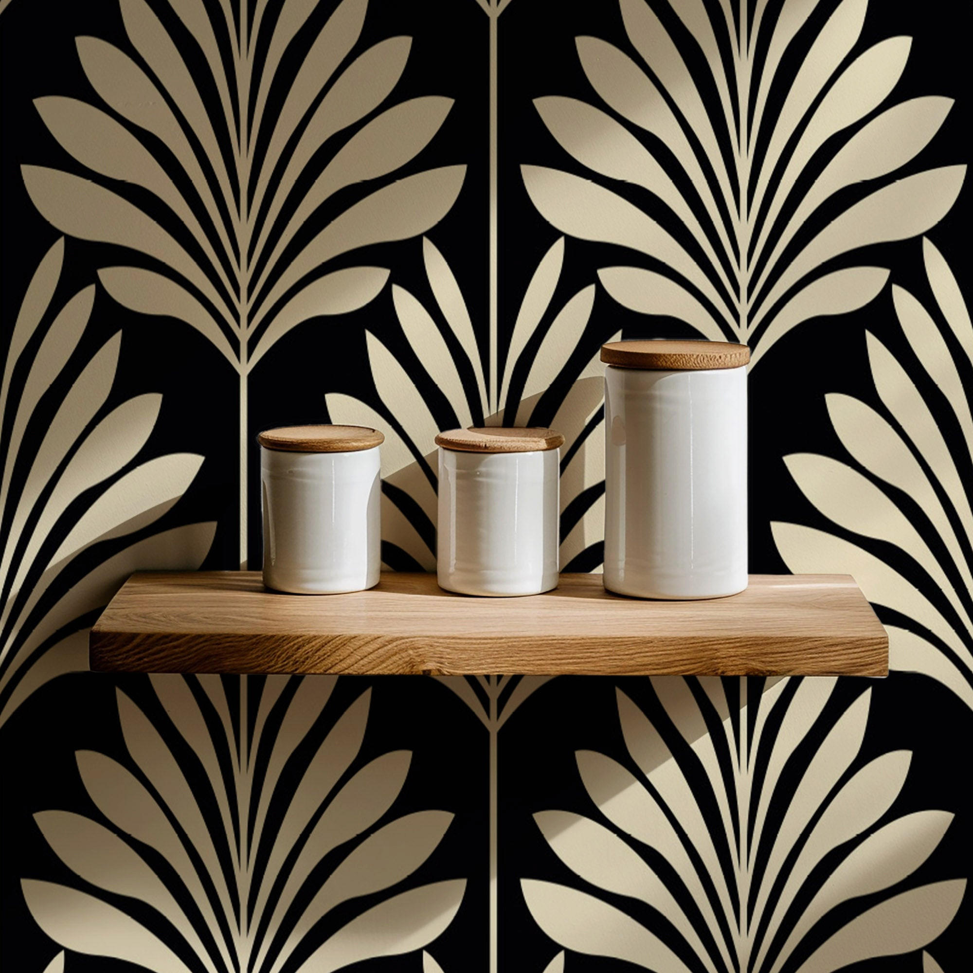 Wallpapers4Beginners Tapete Schwarz 200x280 cm