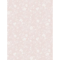 TAPETE Blumen 53 cm x 10 m - Pink, Papier (53/0.1cm) - Sanders & Sanders