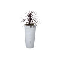 2IN1 Regentonne 210 L, arctic inkl. Pflanzschale - Weiß, Kunststoff (58/110/58cm) - GARANTIA