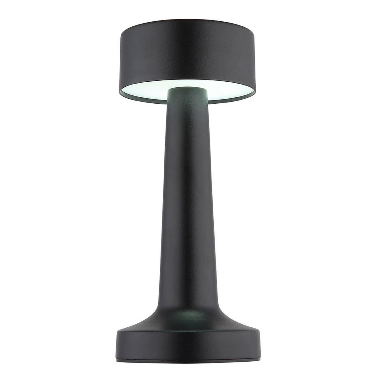 LED TISCHLEUCHTE ANGELIKA Schwarz - Schwarz, Metall (9/9/21cm) - Globo Lighting