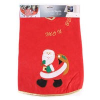 DEKOMATTE Weihnachtsmann rot - Rot, Textil (90/1cm) - Fééric Lights and Christmas