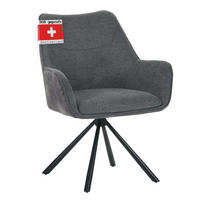 DREHSTUHL ZADAR - Anthrazit, Metall (63/86/64cm) - Albatros