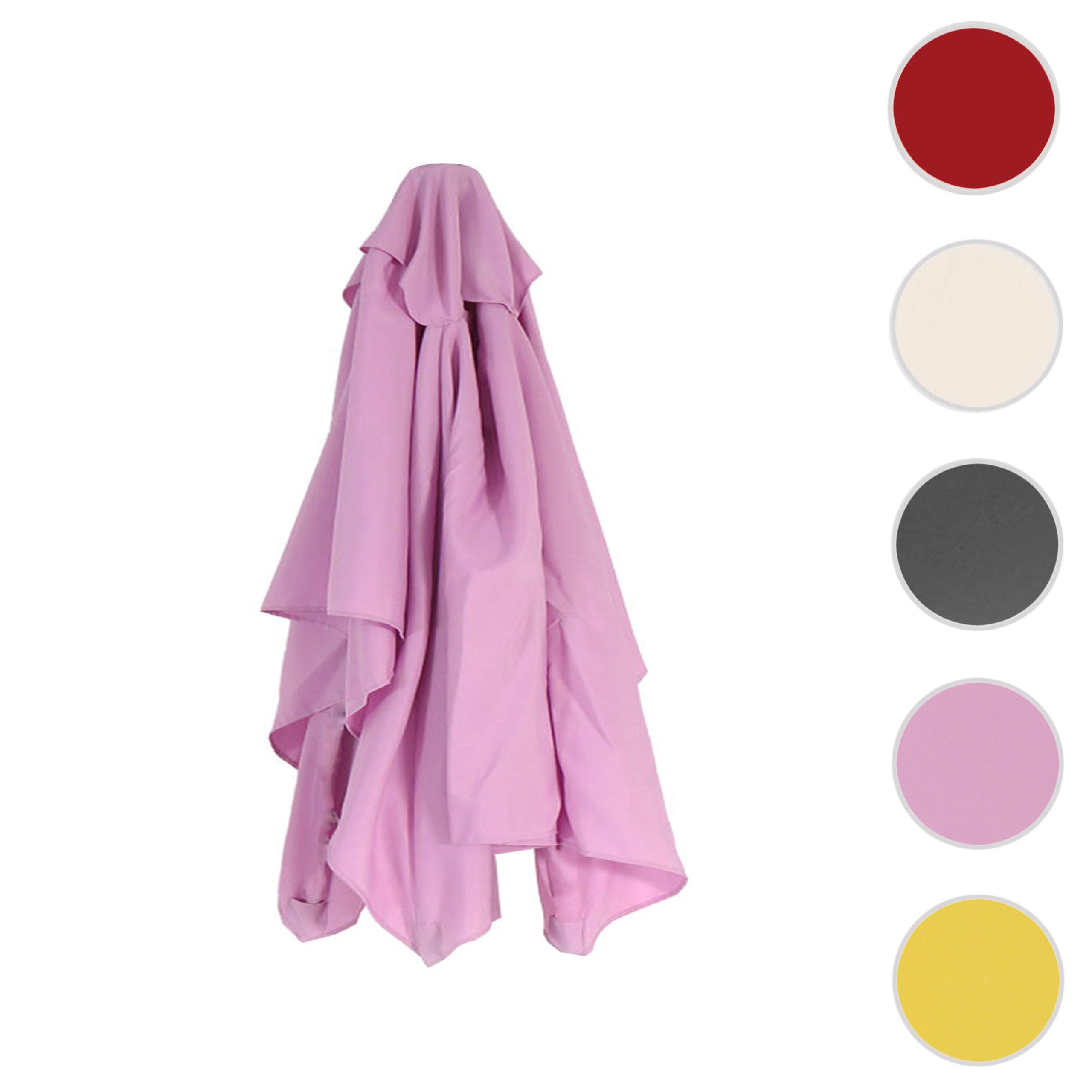 ERSATZ-BEZUG FÜR SCHIRM Flieder - Flieder, Textil (295/192cm) - MCW