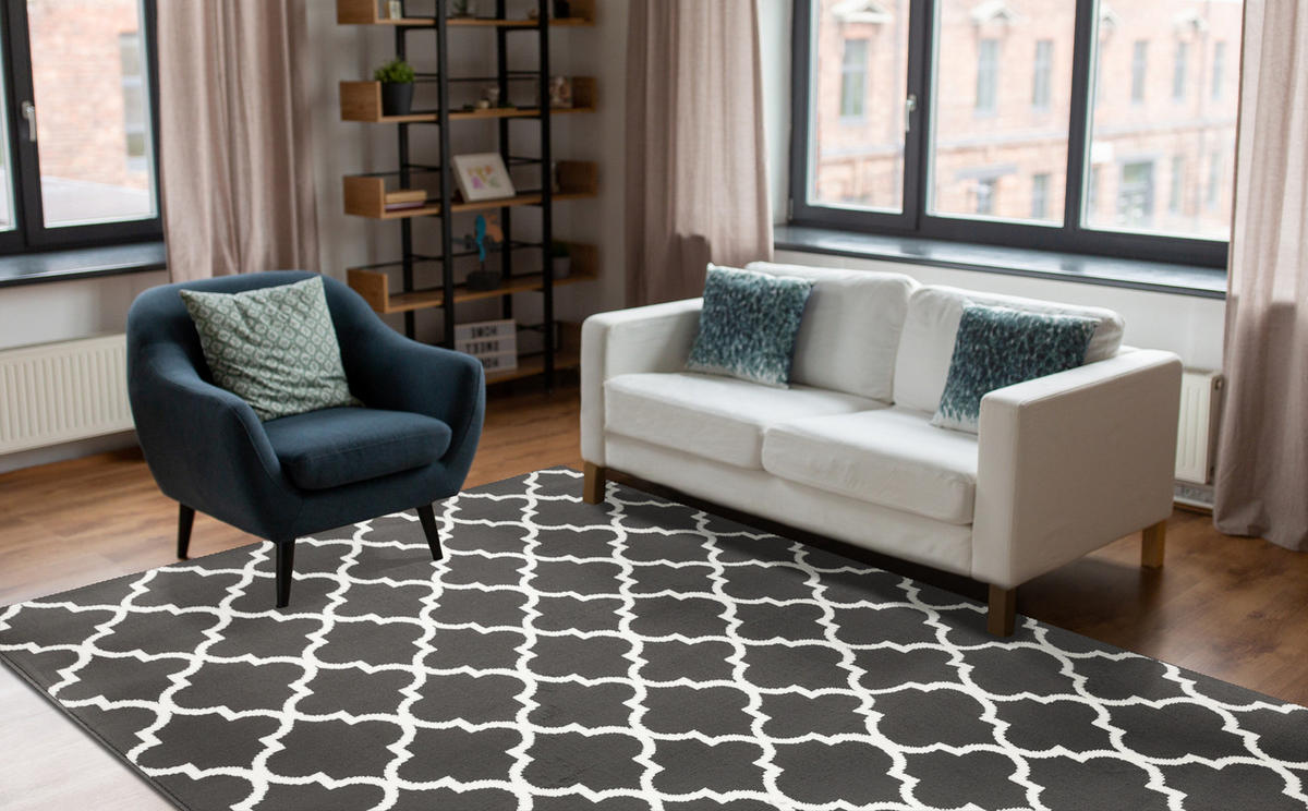 TEPPICH MORAD 200/300 cm - Anthrazit, Textil (200/300cm) - rugsX