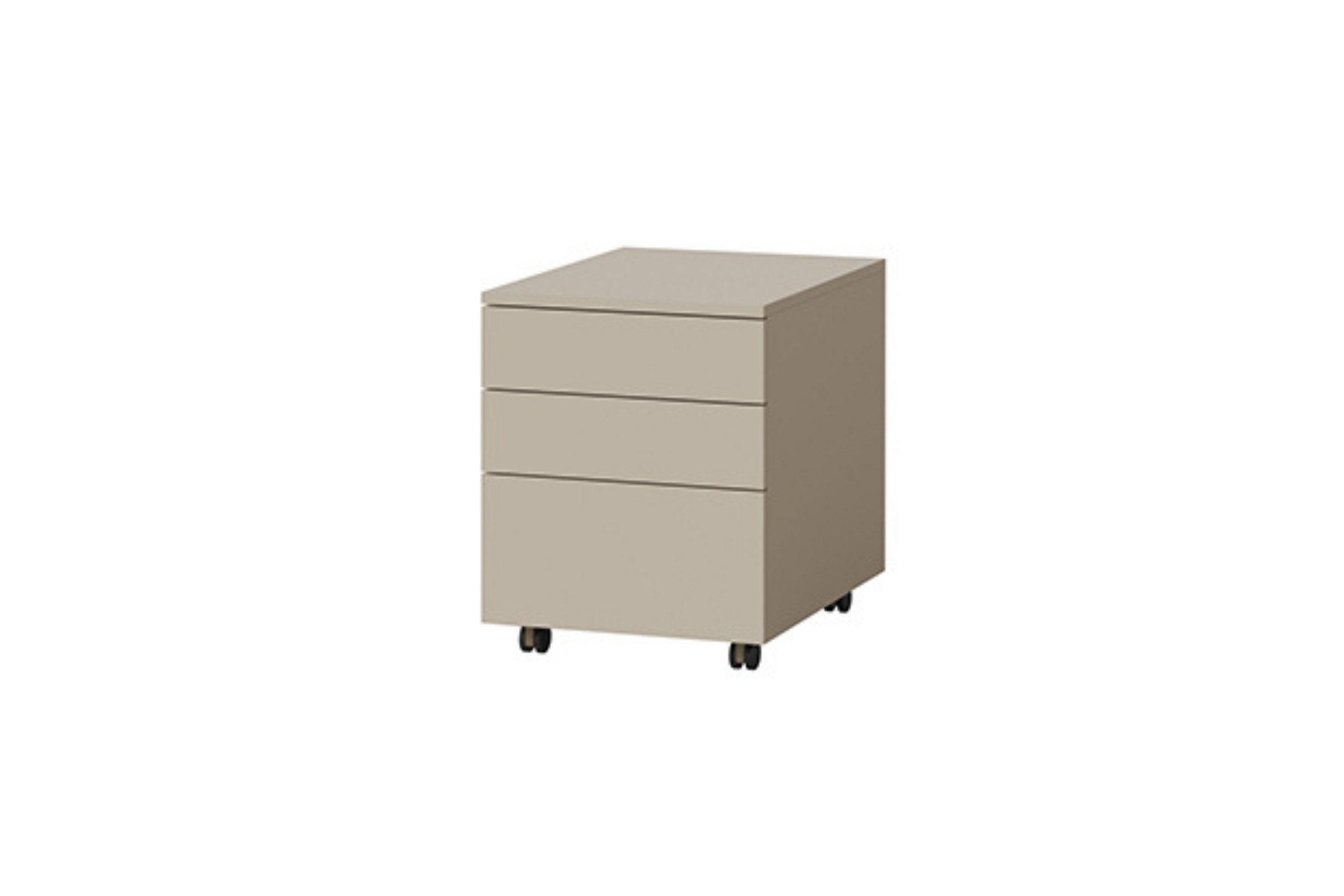 ROLLCONTAINER LIMA 15 40/51/50 cm in Kaschmir - Kaschmir, Holzwerkstoff (40/51/50cm) - Deine Möbel 24