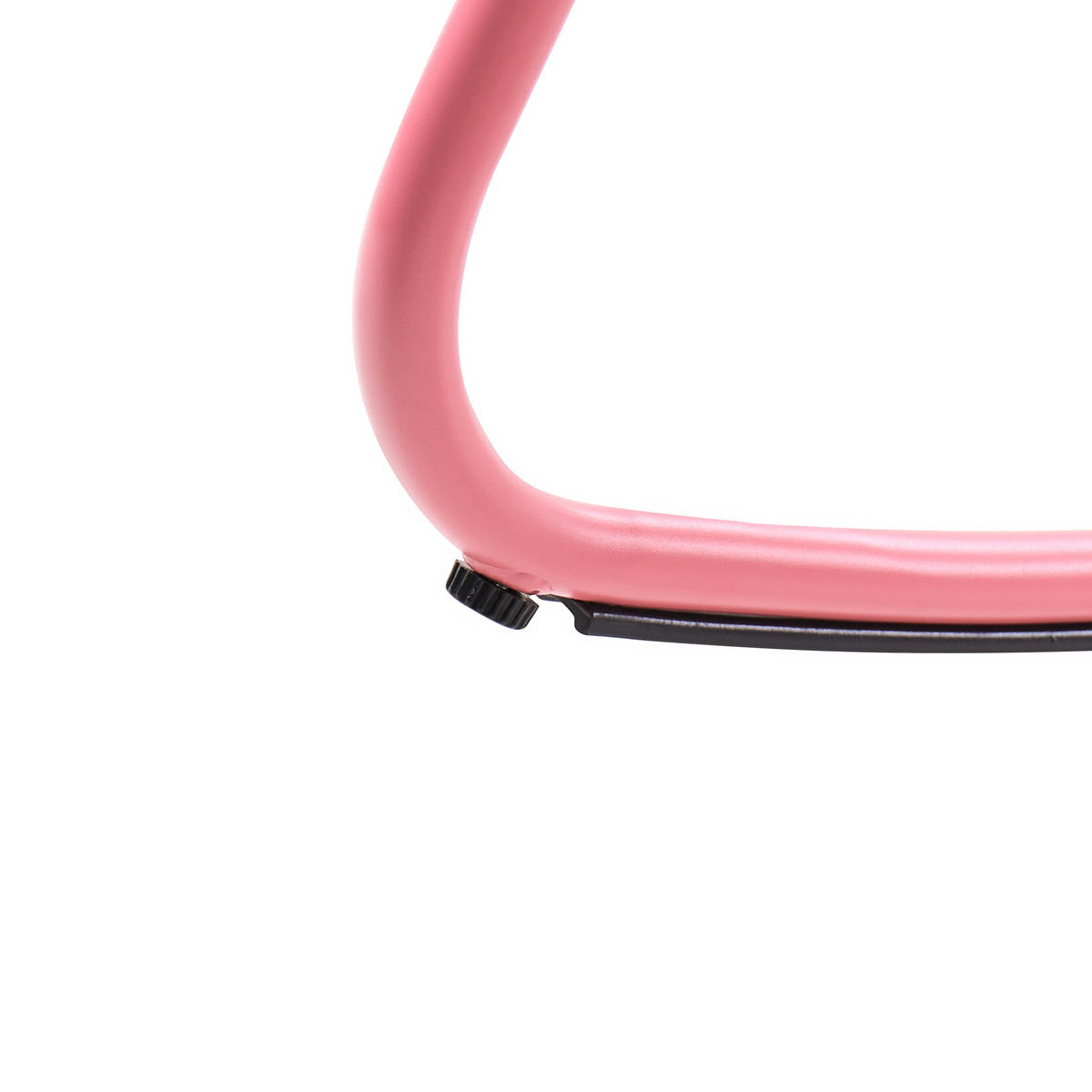 GARTEN-SCHAUKELSTUHL Rosa Turi - Pink, Metall (66/92/96cm) - Beliani