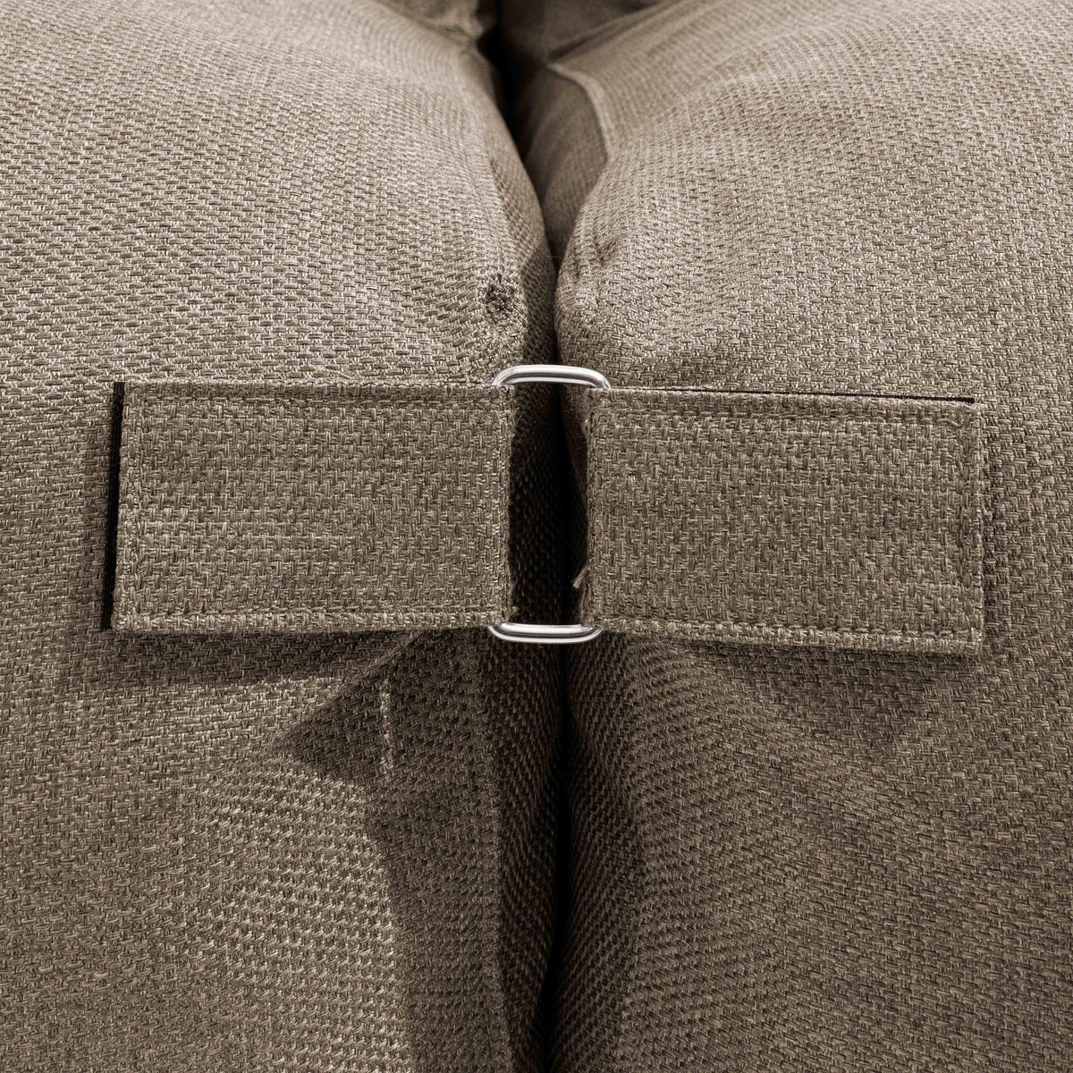 ECKSESSEL, Sandfarbe - Beige, Textil (85/65/85cm) - Oviala