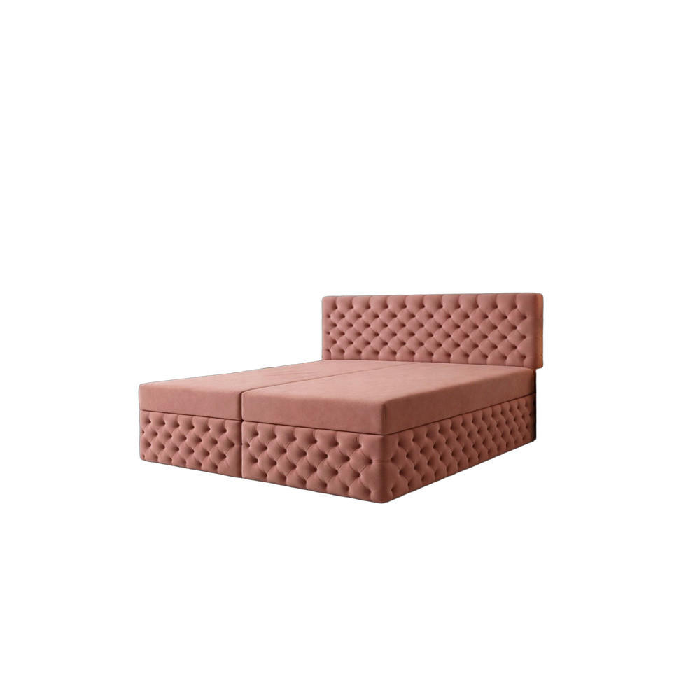BOXBETT Figo III Rosa 200x200 cm - Rosa, Textil (200/200cm) - B&B Home
