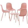 GARTENSITZGRUPPE Kunststoff Pink - Pink, Kunststoff - CLP
