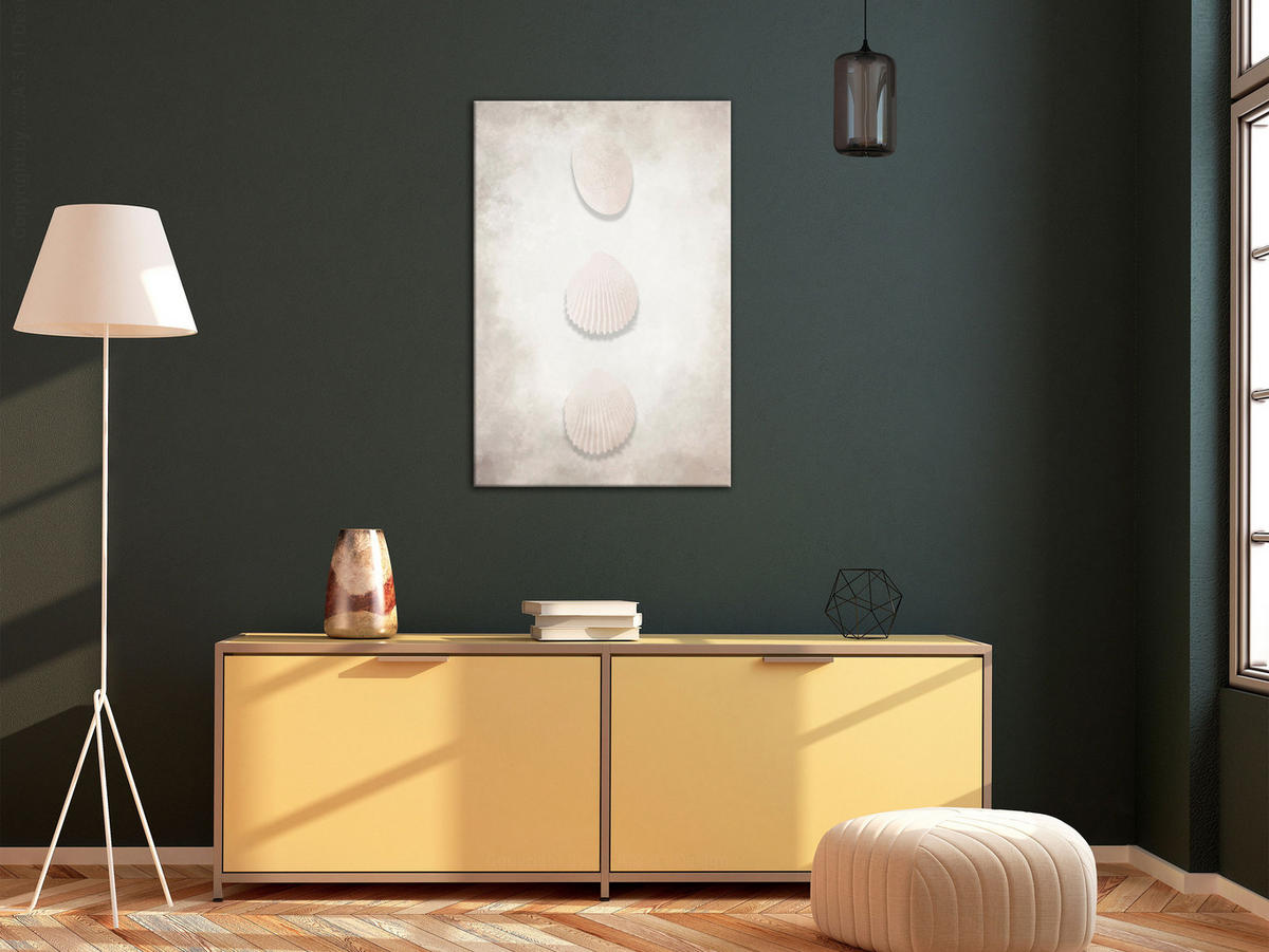 KUNSTDRUCK Beige 60/90 cm - Beige, Textil (60/90cm) - KUNSTLOFT