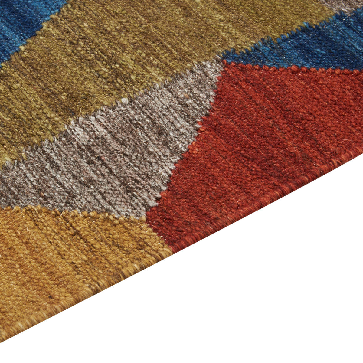 KELIM-TEPPICH Arzakan 230/160 cm - Multicolor, Textil (160/230cm) - Beliani