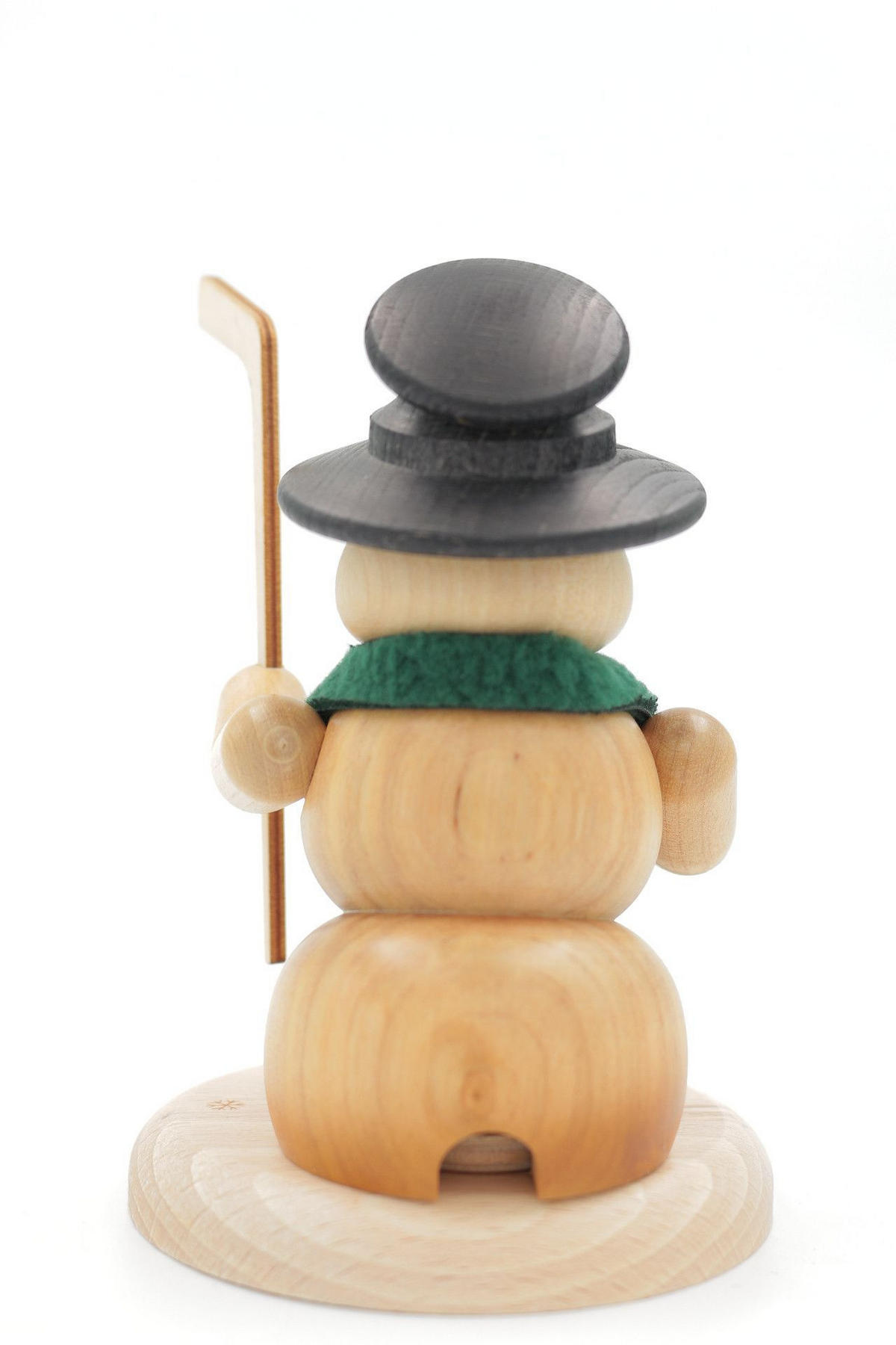 RAUCHFIGUR Scheemann Natur Eishockey 13 cm - Multicolor, Holz (10/13/0.1cm)