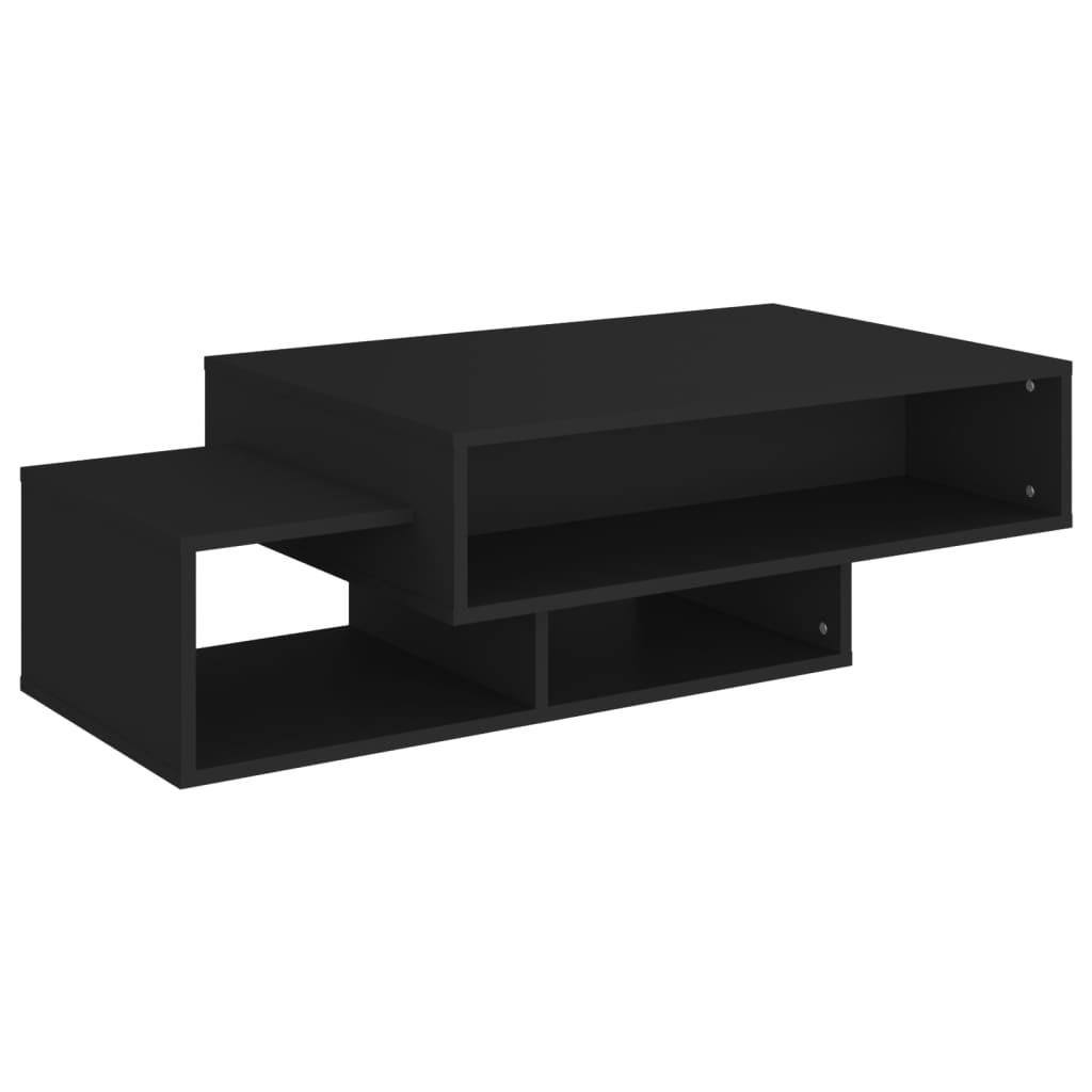 COUCHTISCH Schwarz 105x55x32 cm Holzwerkstoff - Schwarz, Holzwerkstoff (105/55/32cm) - furnicato