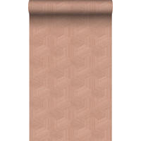 TAPETE 3D-Muster 50 x 900 cm - Terracotta, Papier (50/900cm) - Origin Wallcoverings