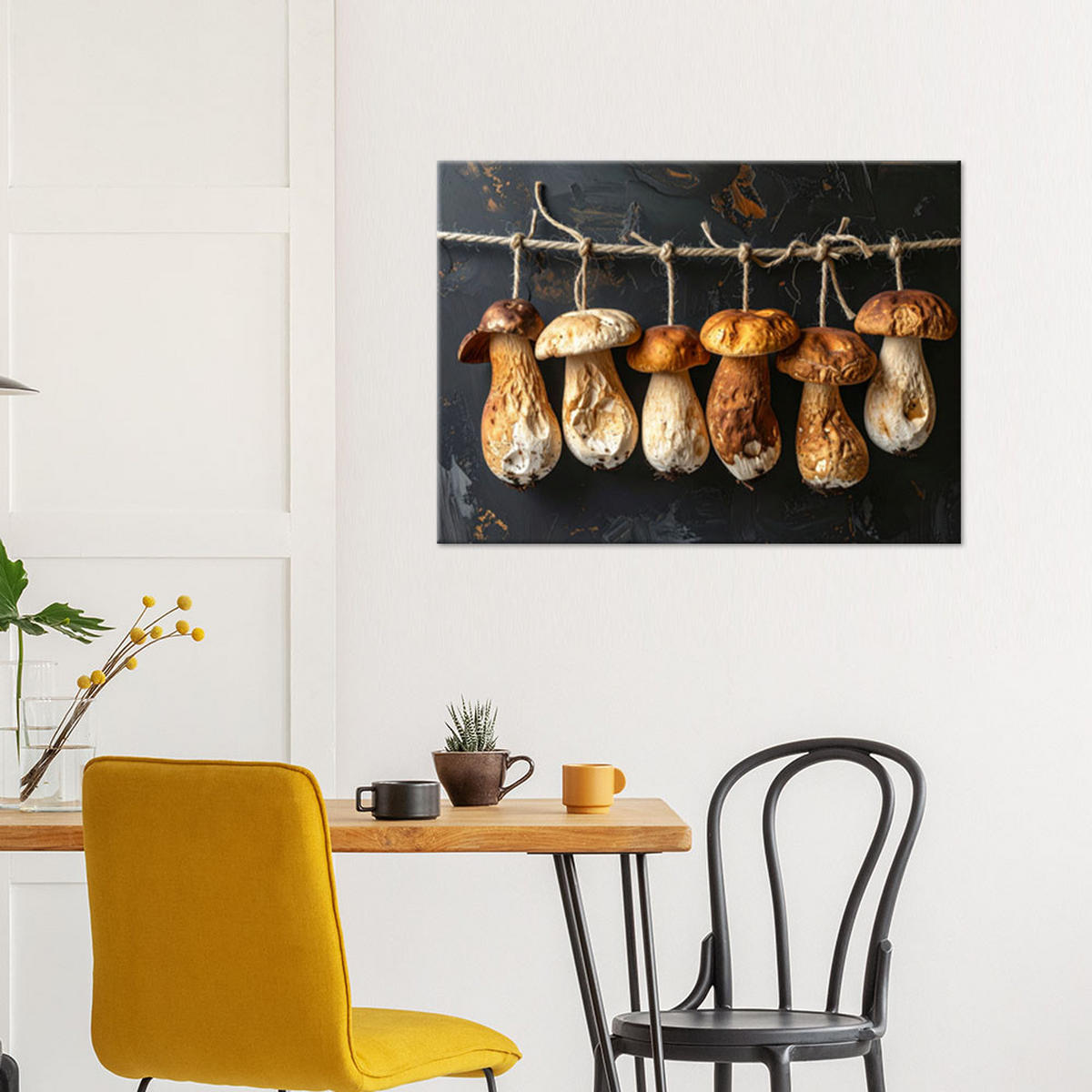 LEINWANDBILD Essen & Trinken 120x80cm - Beige, Textil (120/80cm) - Feeby