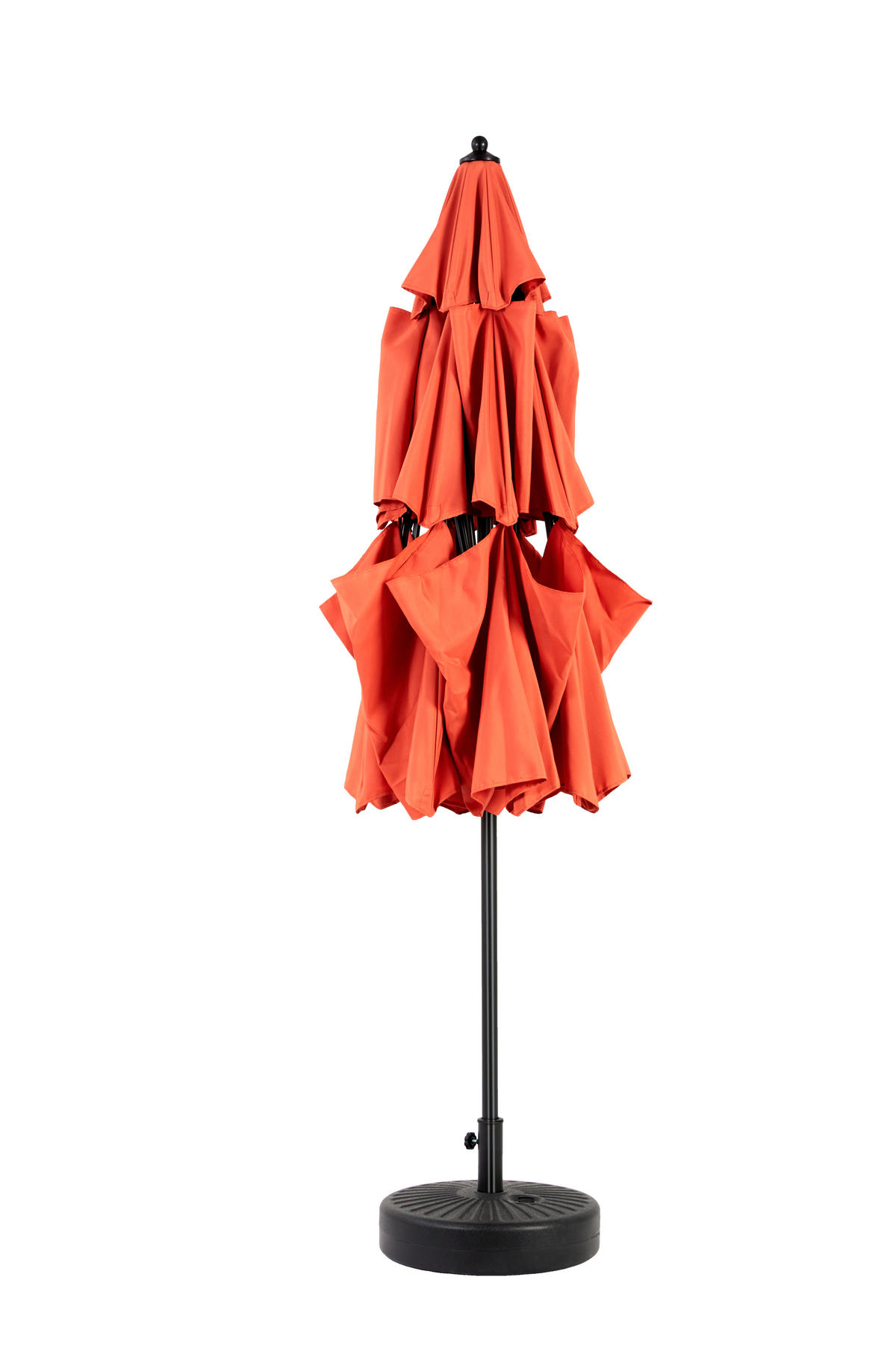 SONNENSCHIRM Doppel Rechteck orange - Orange, Metall (294/294cm) - ComfortXL