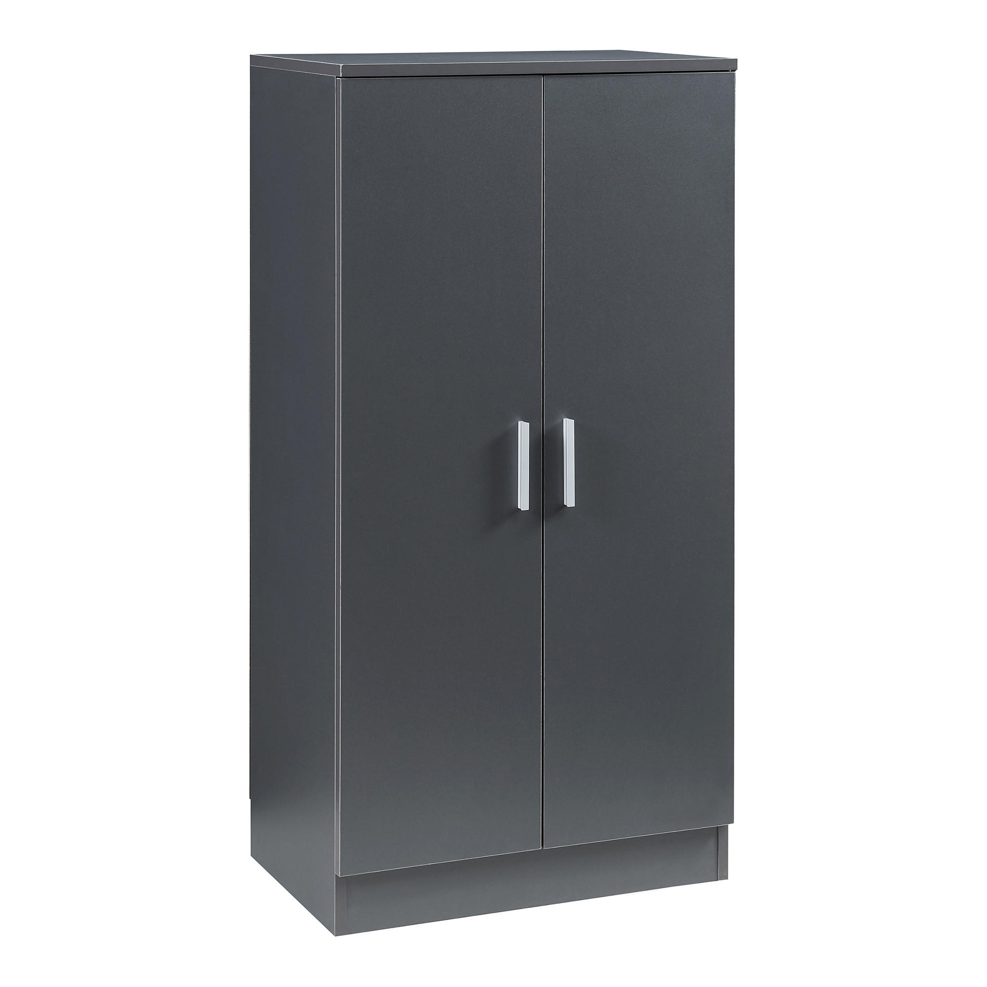 SCHUHSCHRANK Notribontaa - Anthrazit, Holzwerkstoff (55/108/35cm)