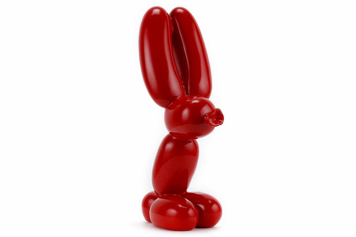 SKULPTUR Rot 18/32 cm - Rot, Stein (0.85/32/11cm) - KUNSTLOFT