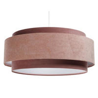 HÄNGELEUCHTE Rosa 60/25 cm - Pink, Kunststoff (60/1/25cm) - ONZENO