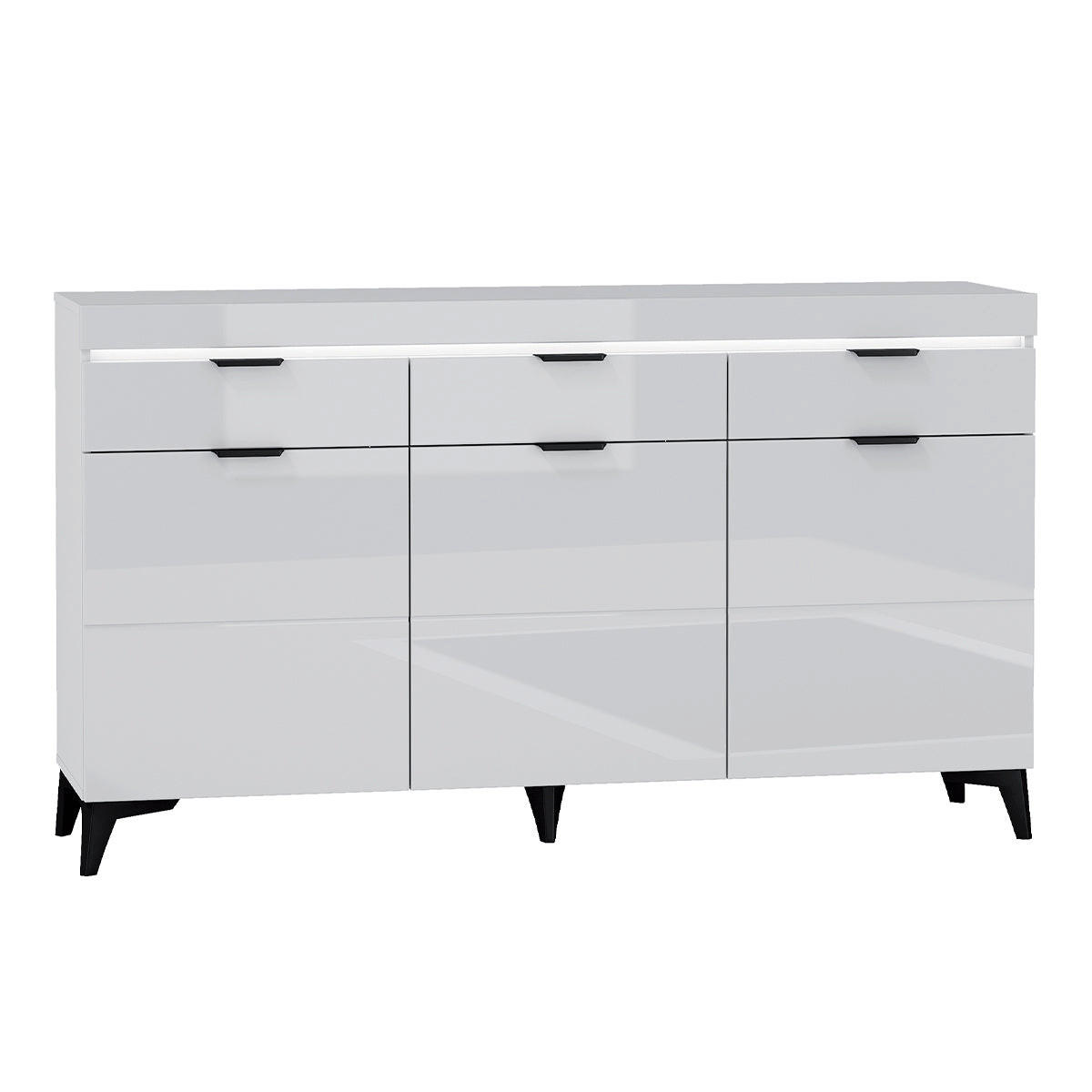 SIDEBOARD Ruben Weiß - Weiß, Holzwerkstoff (157/90/40cm) - Petits-meubles