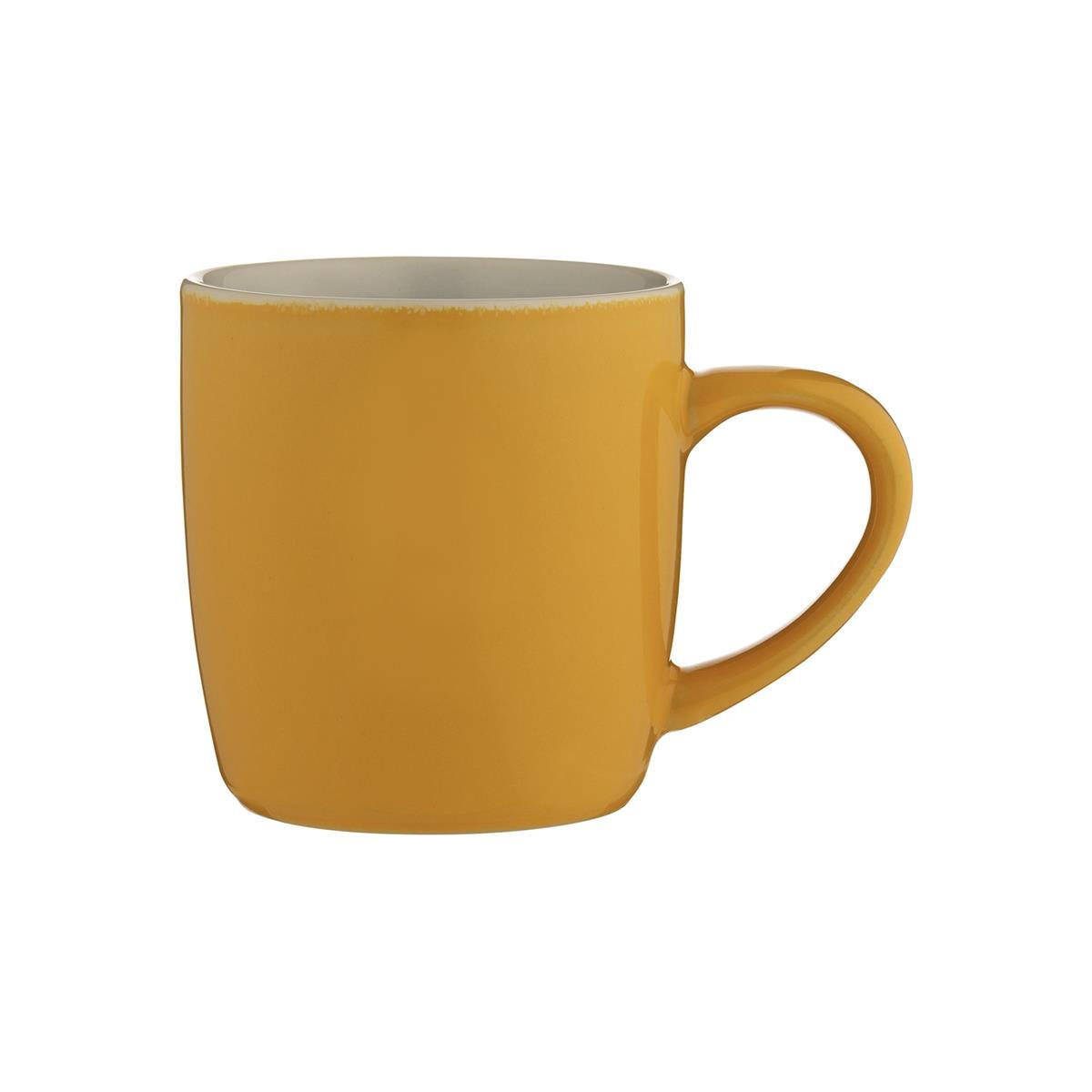 TASSE aus Steingut, senffarbend, 330 ml - Gelb, Keramik (0.33L) - Price & Kensington
