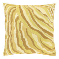 DEKOKISSEN Ezra Gelb 45/45/8 cm - Gelb, Textil (45/45cm) - Unique Living