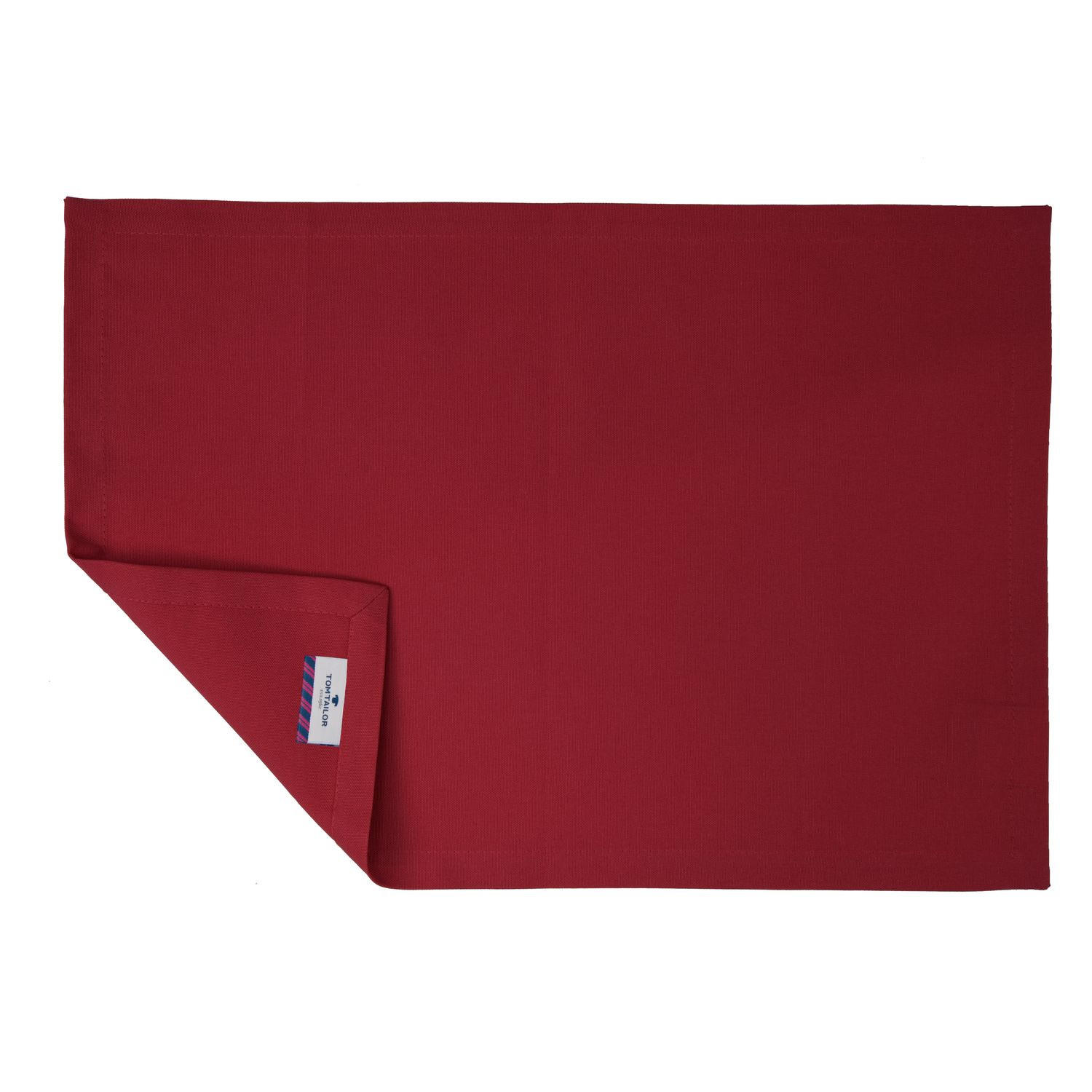 Tom Tailor Tisch-Set Dunkelrot 35x50 cm
