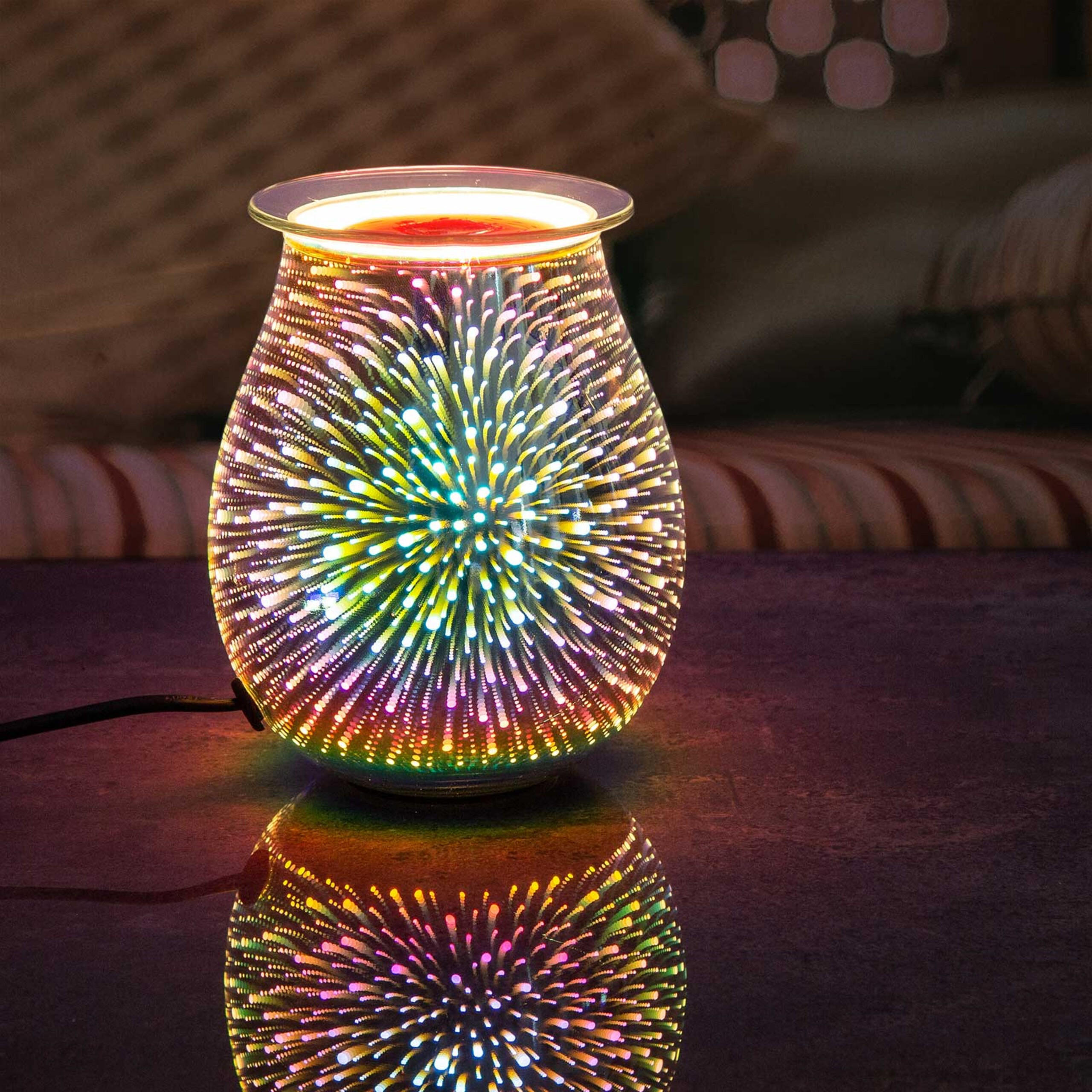 DUFTLAMPE - Silberfarben, Glas (16/21/16cm)